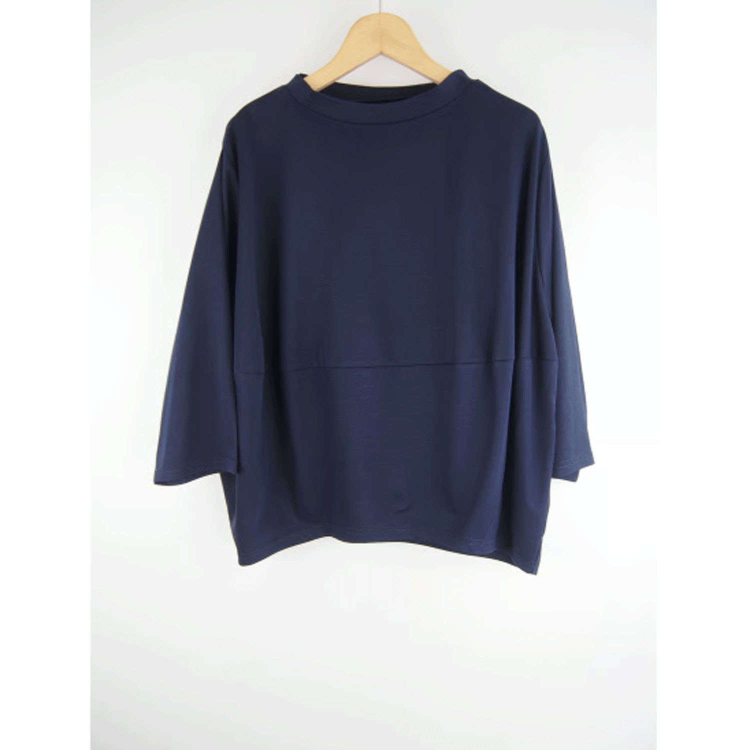 GIPSY BLUE 綿シルケットコクーンTシャツ - 画像18