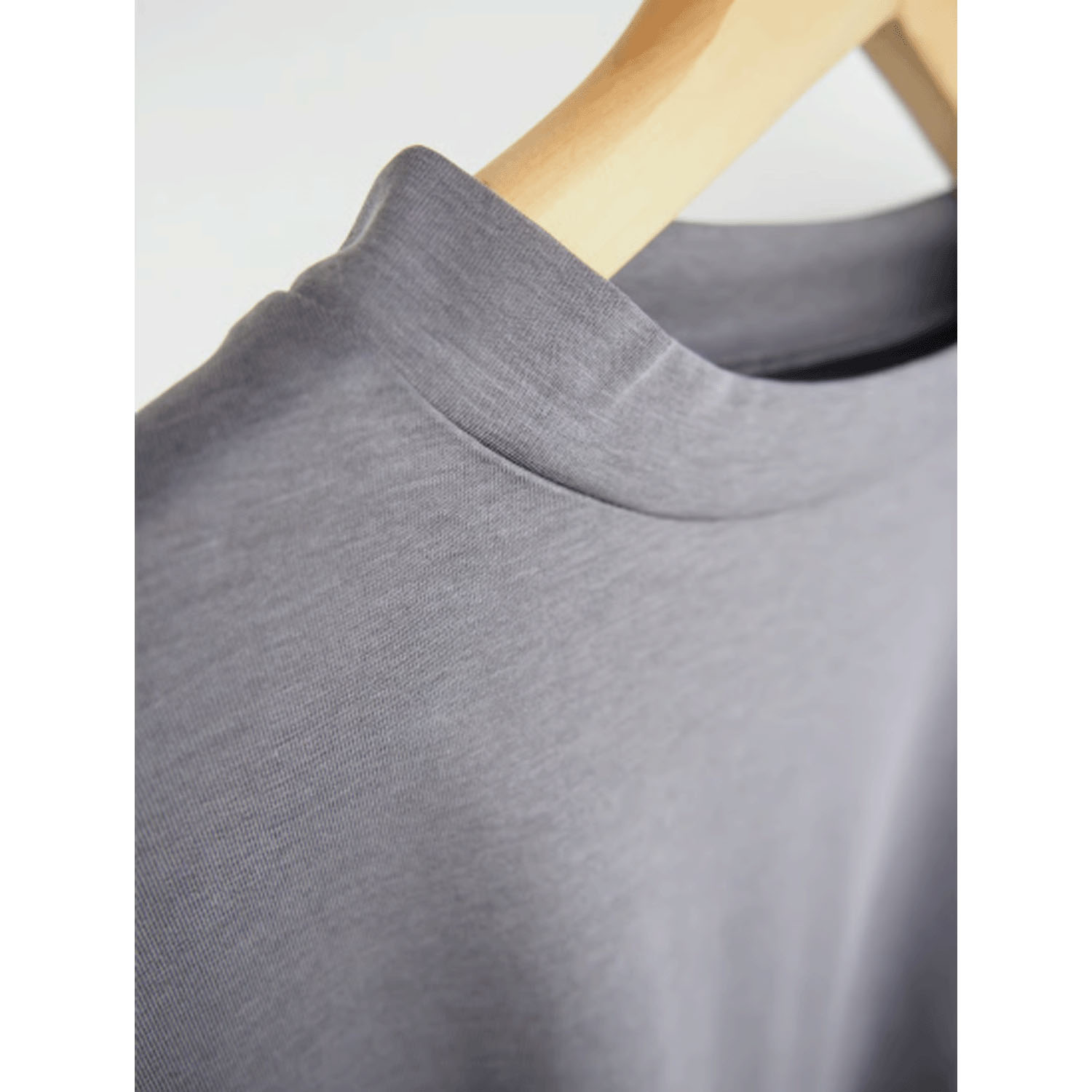 GIPSY BLUE 綿シルケットコクーンTシャツ - 画像5