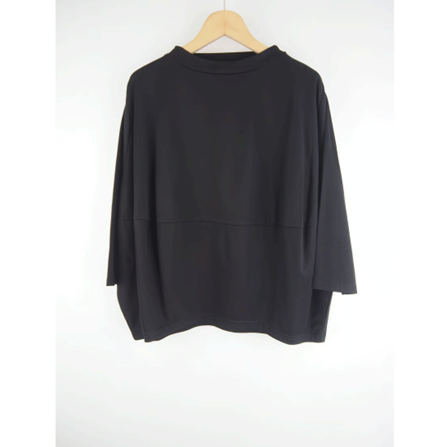 GIPSY BLUE 綿シルケットコクーンTシャツ - 画像9