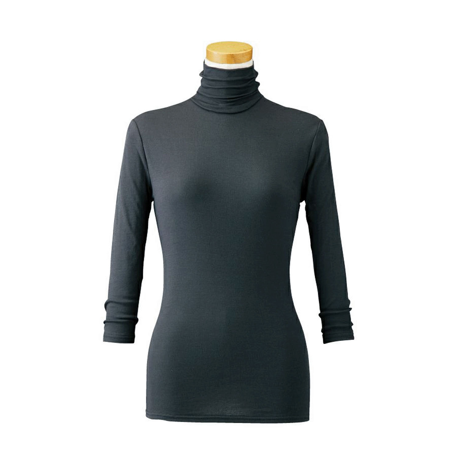 【お取り寄せ】天使の綿シフォン ハイネック7分2重袖 - 画像11