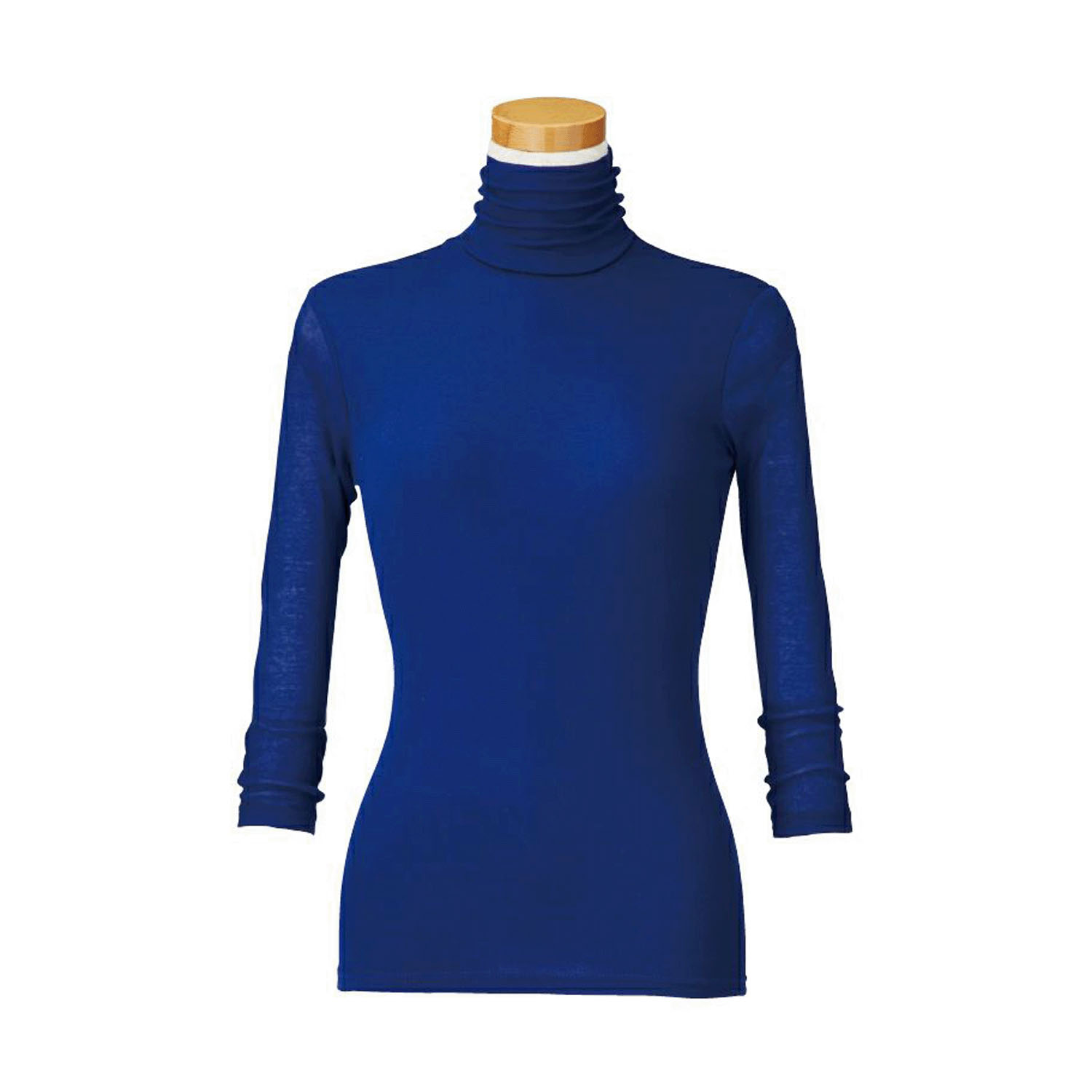 【お取り寄せ】天使の綿シフォン ハイネック7分2重袖 - 画像18