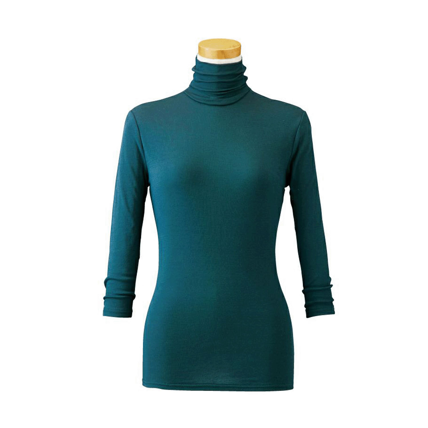 【お取り寄せ】天使の綿シフォン ハイネック7分2重袖 - 画像7