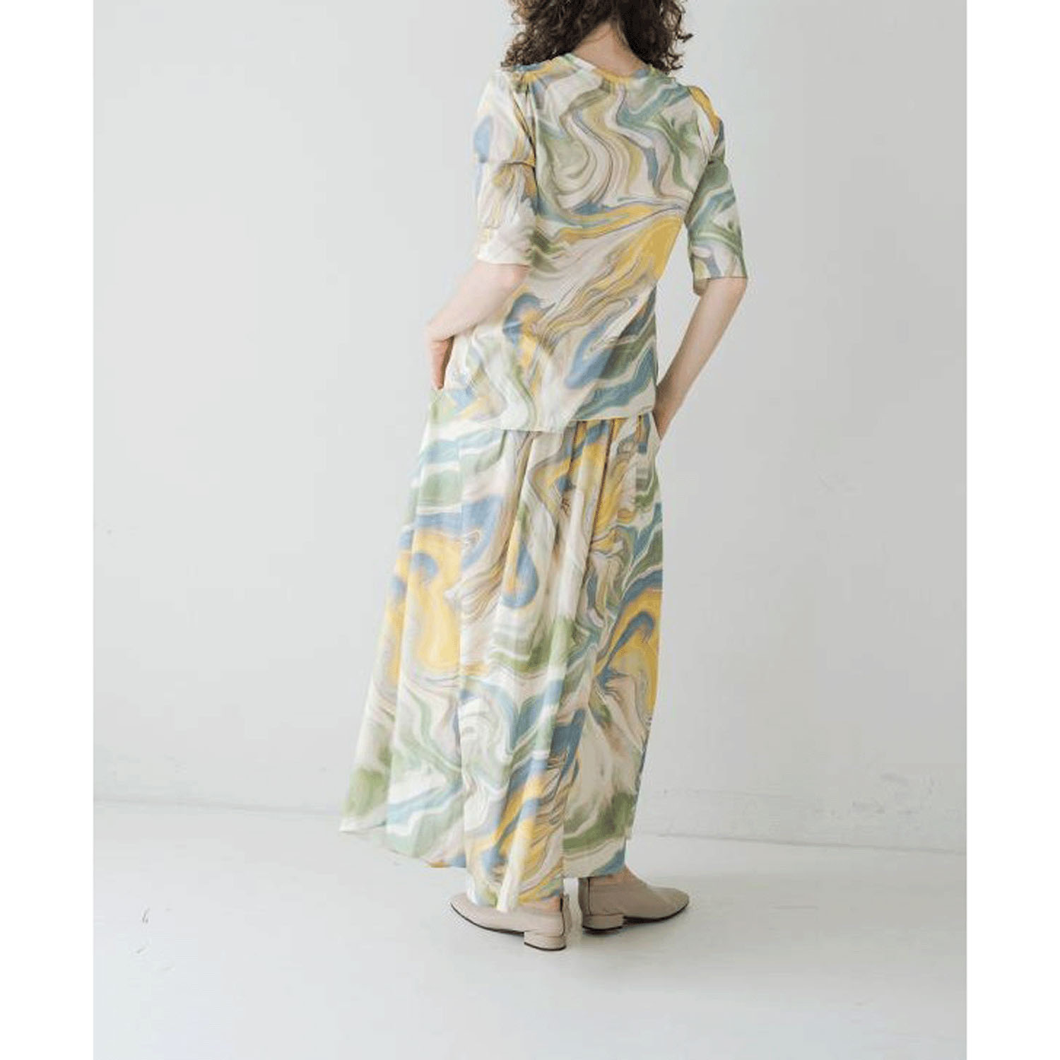 【お取り寄せ】akane マーブル柄プリントT - 画像11