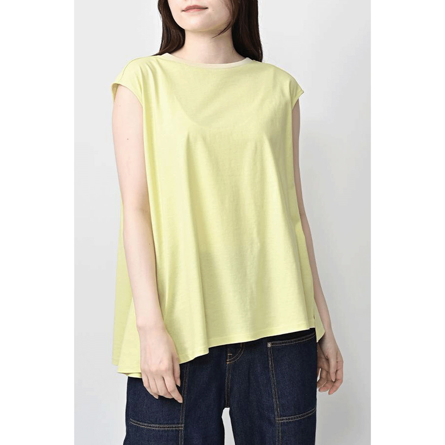 【お取り寄せ】akane アシメフレンチスリーブトップス - 画像13