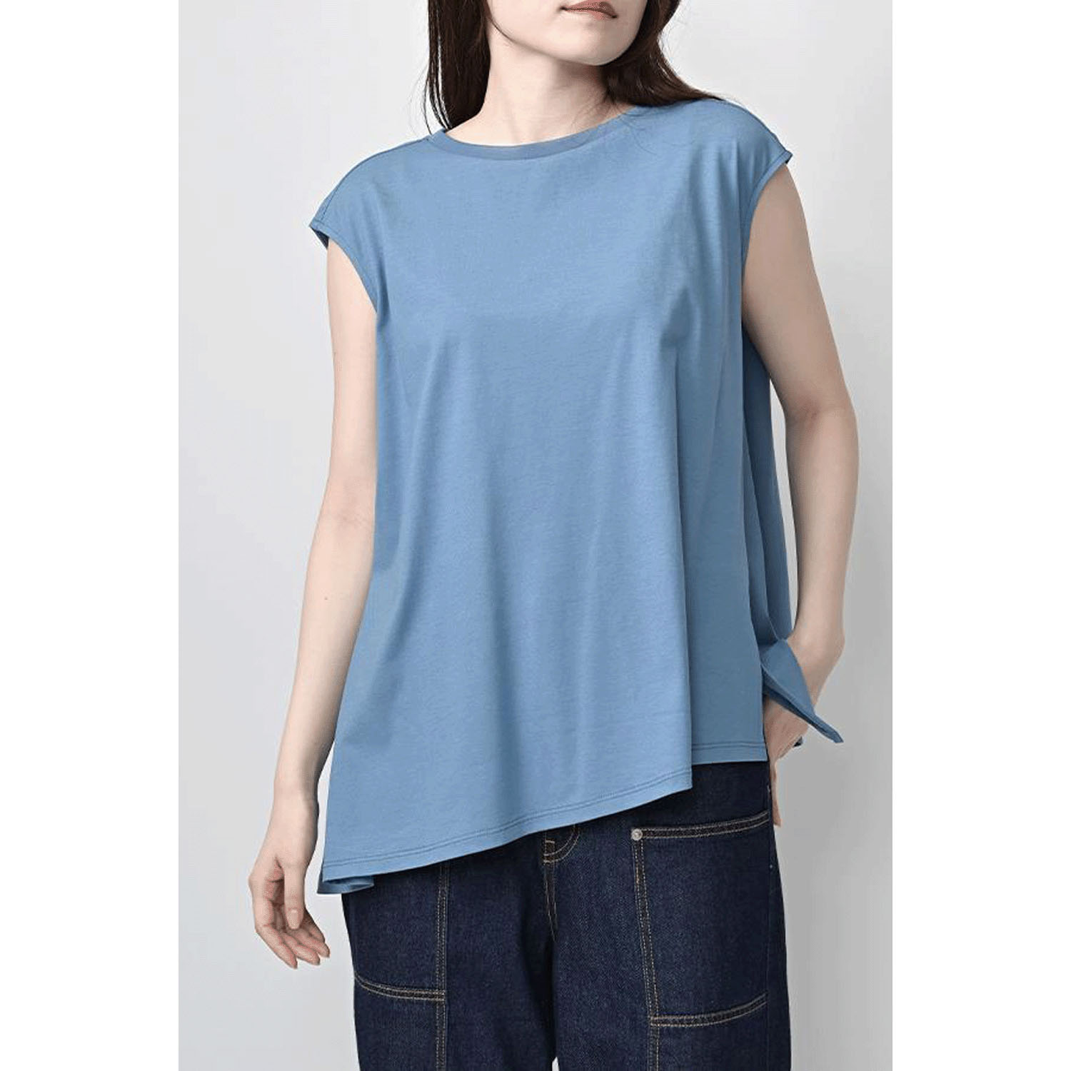 【お取り寄せ】akane アシメフレンチスリーブトップス - 画像17