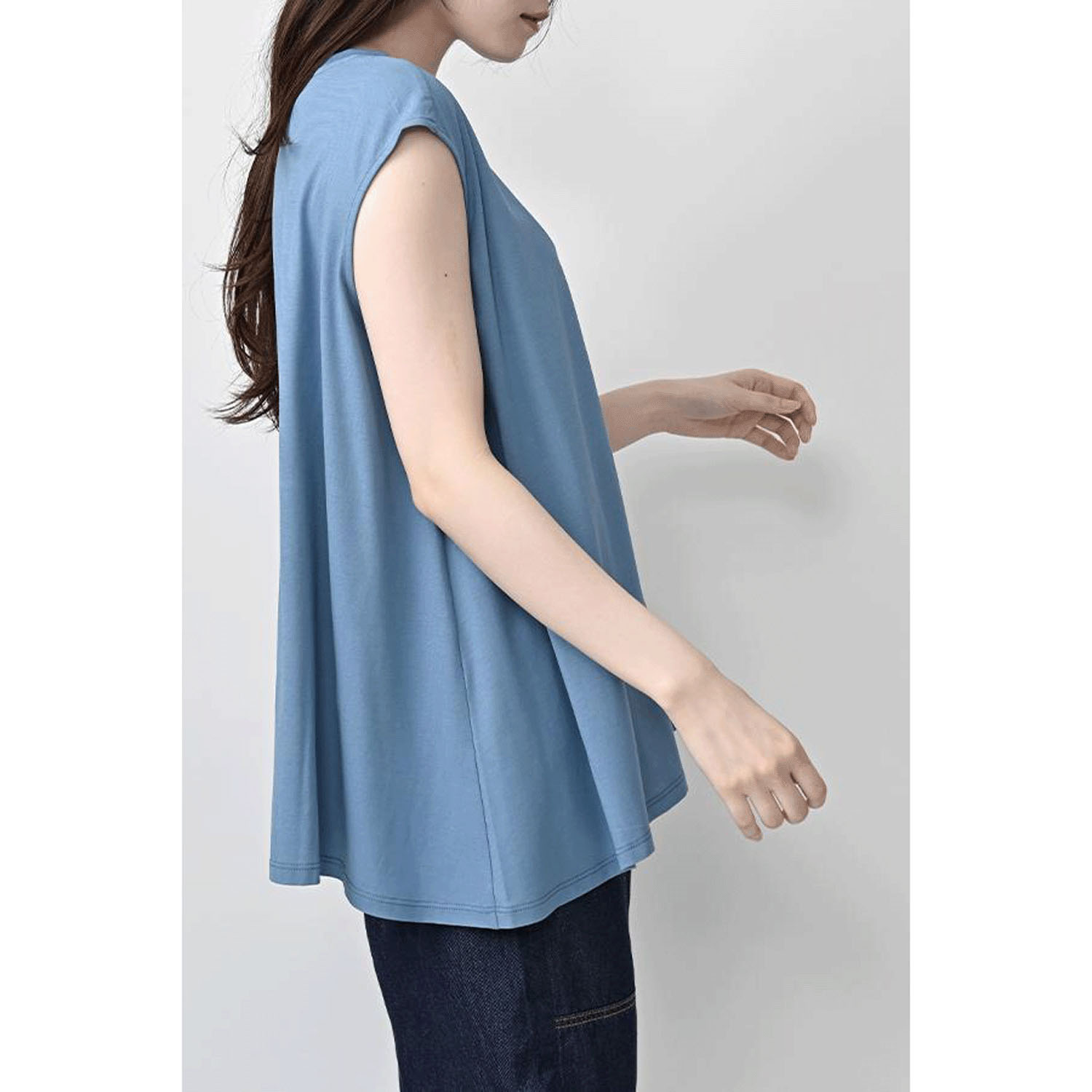 【お取り寄せ】akane アシメフレンチスリーブトップス - 画像18