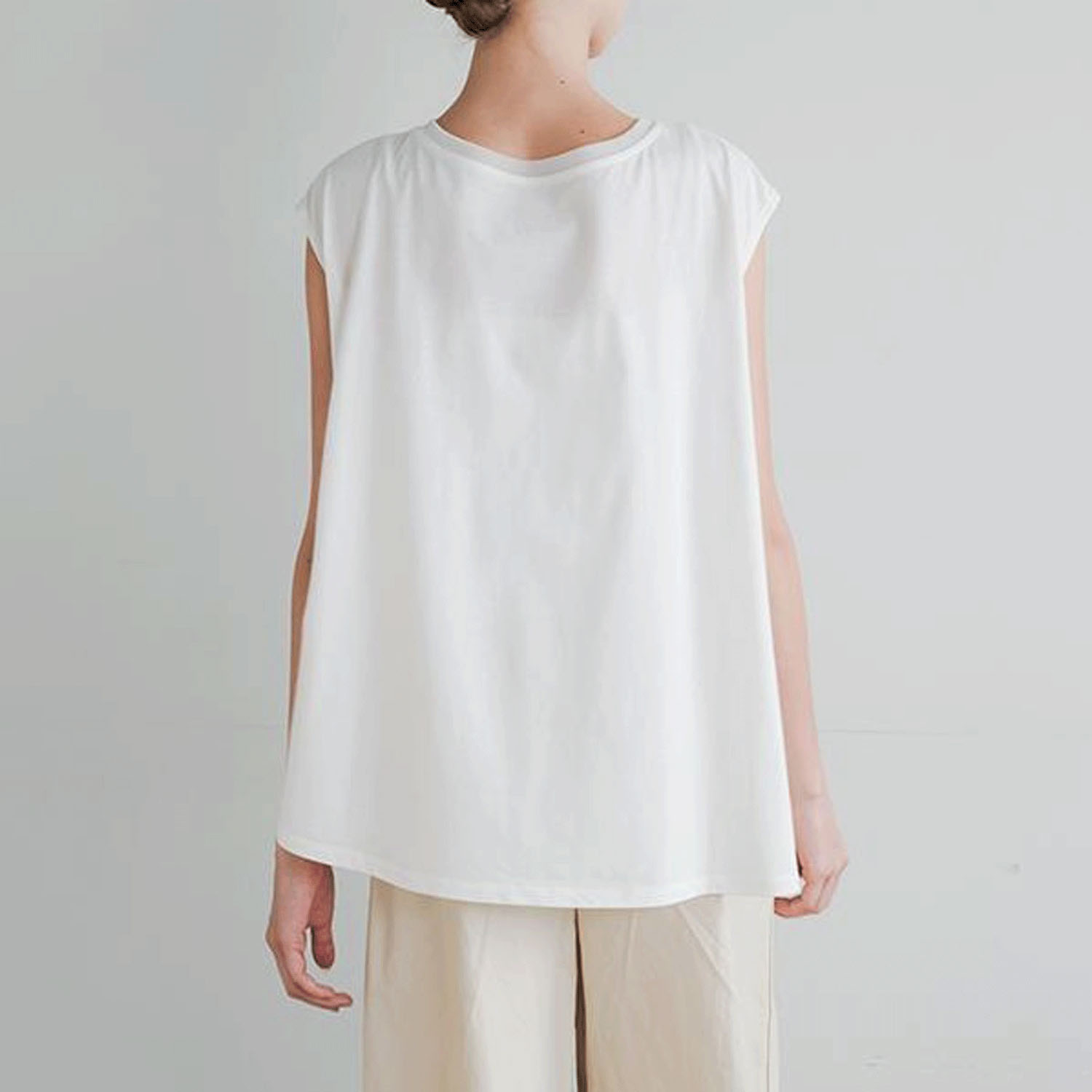 【お取り寄せ】akane アシメフレンチスリーブトップス - 画像4