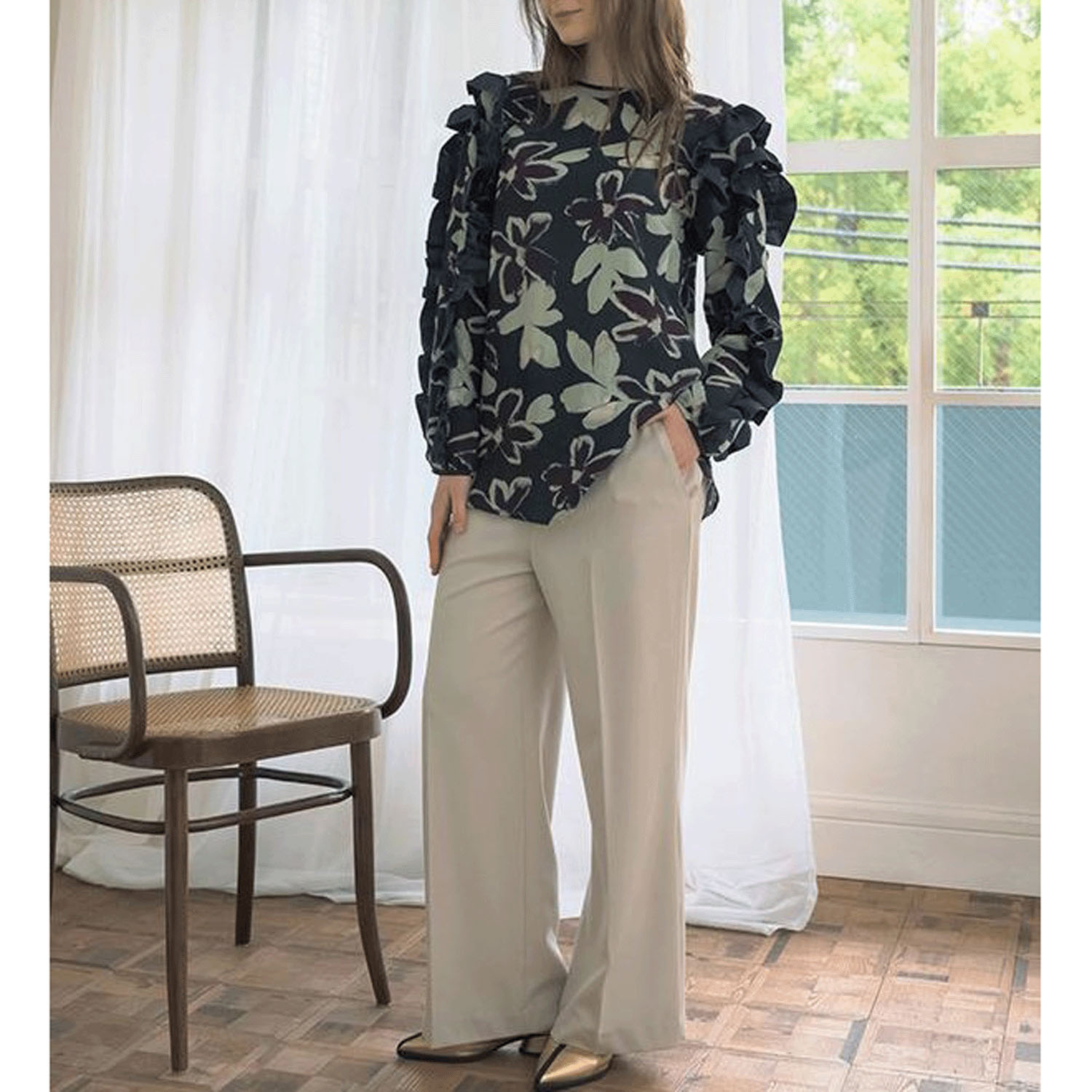 【お取り寄せ】akane オリジナルPTブラウス - 画像1