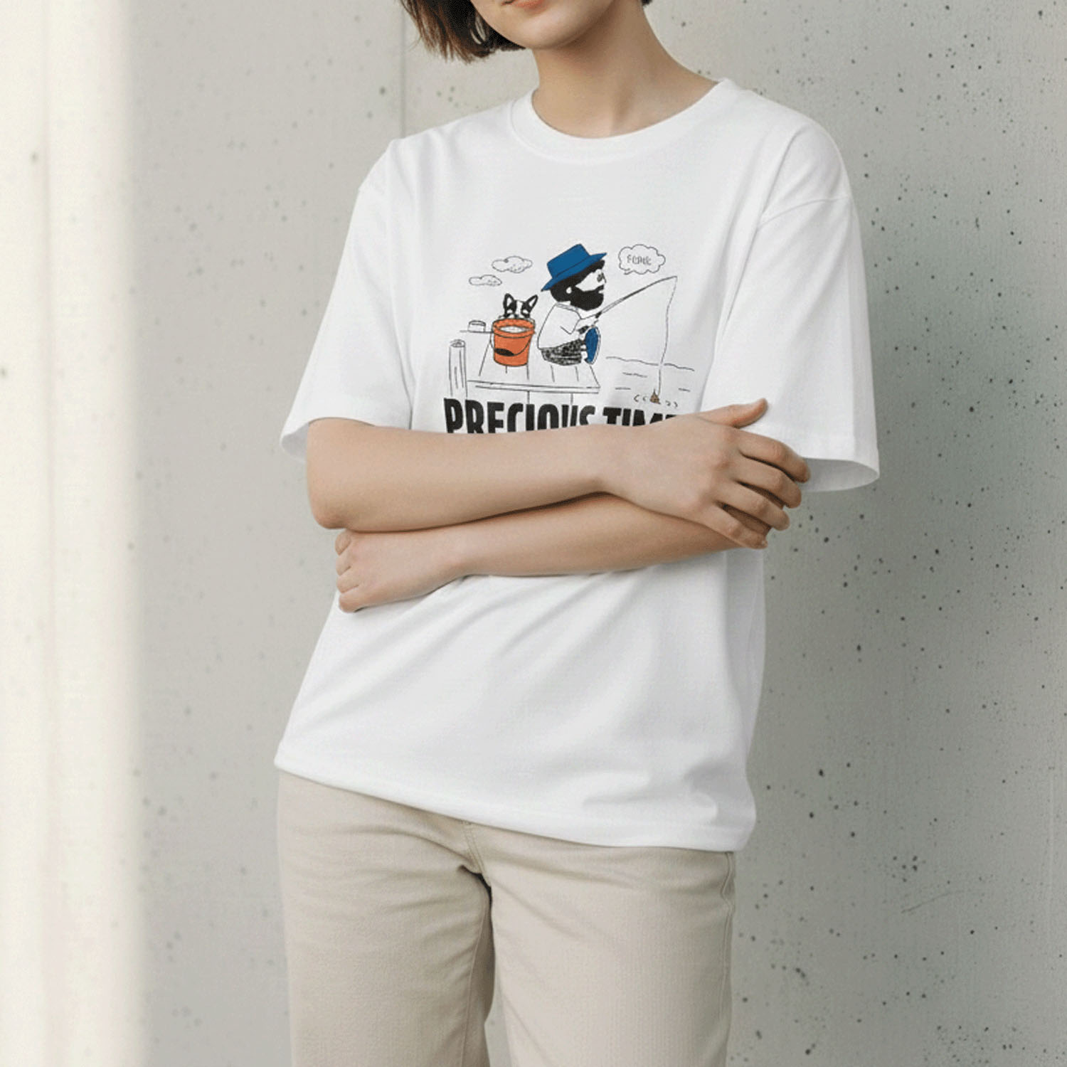 OZZYヒゲサガラ刺繍 Tee - 画像3