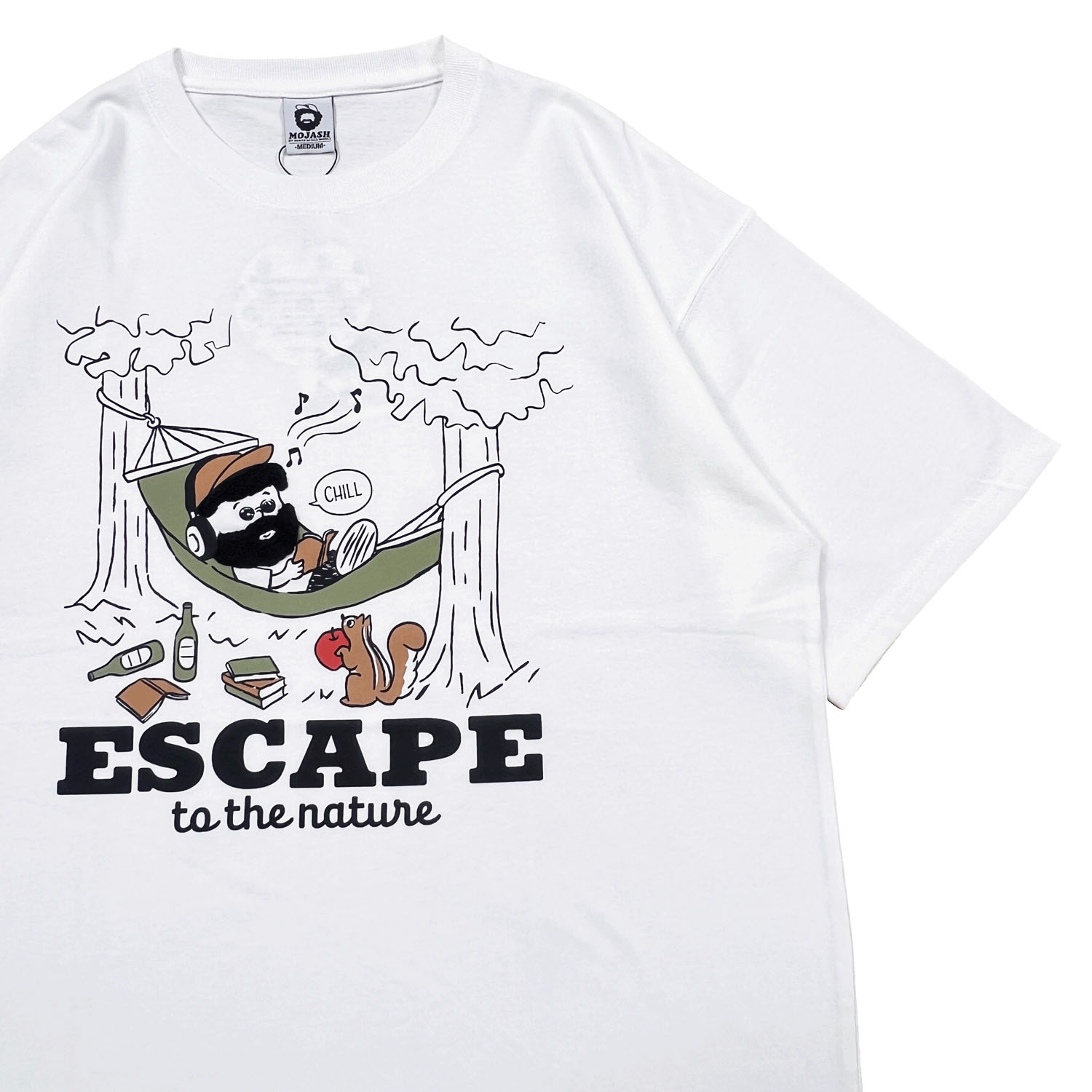 OZZYヒゲサガラ刺繍 Tee - 画像5