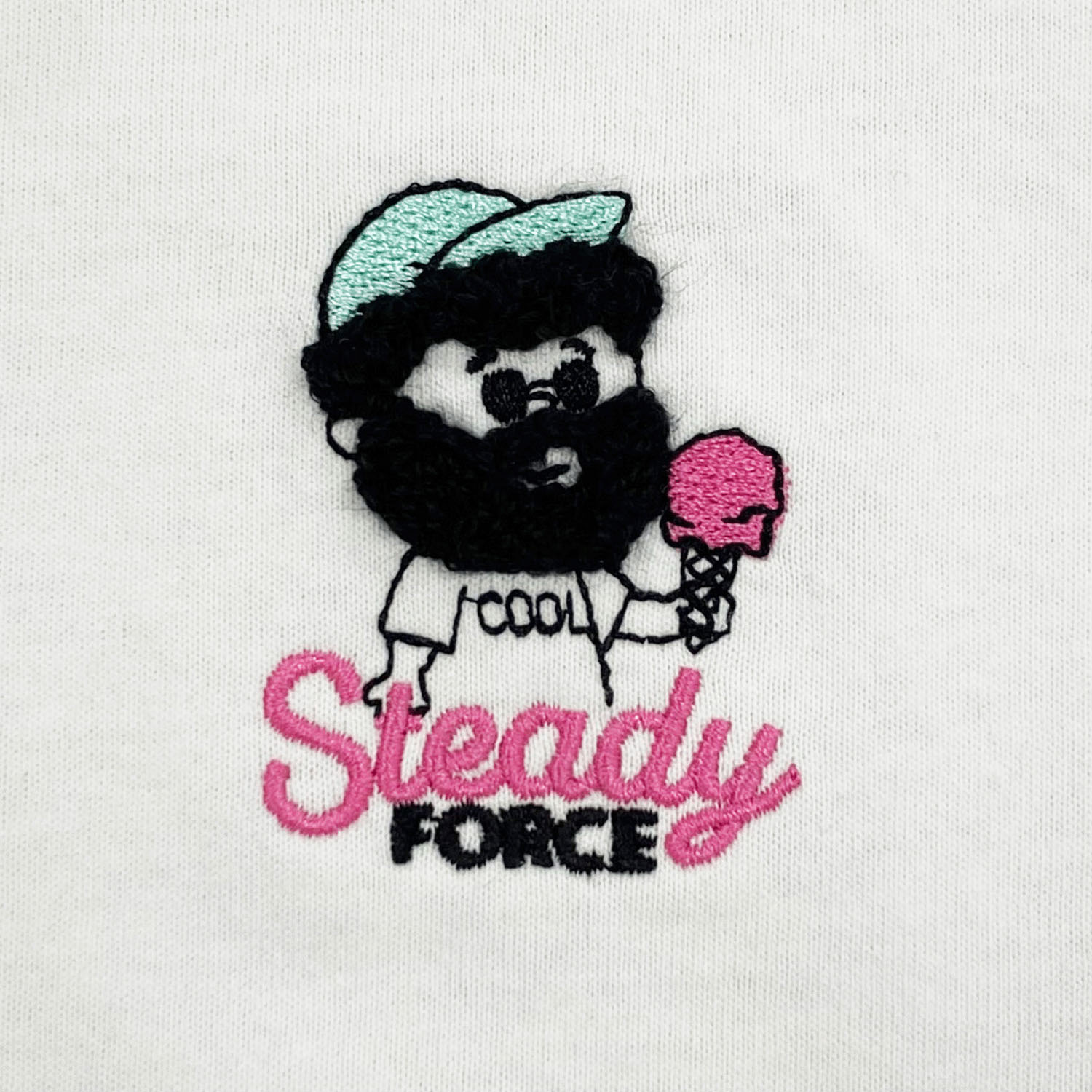 OZZYヒゲサガラ胸刺繍Tee - 画像6