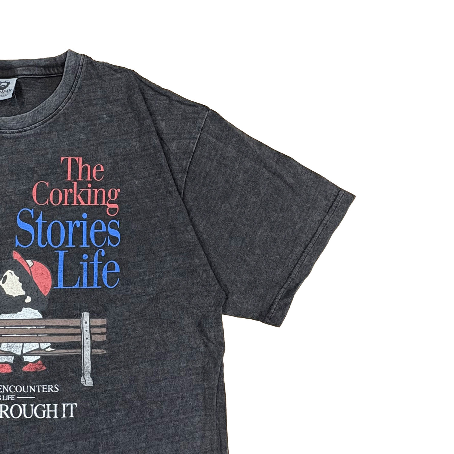 QUASH ヴィンテージ加工ブートプリント Tee - 画像6