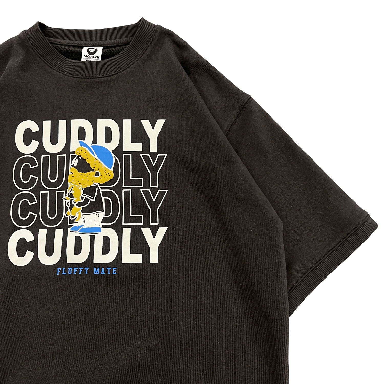 QUASH 捲縮裏毛5分袖スウェットTee - 画像14