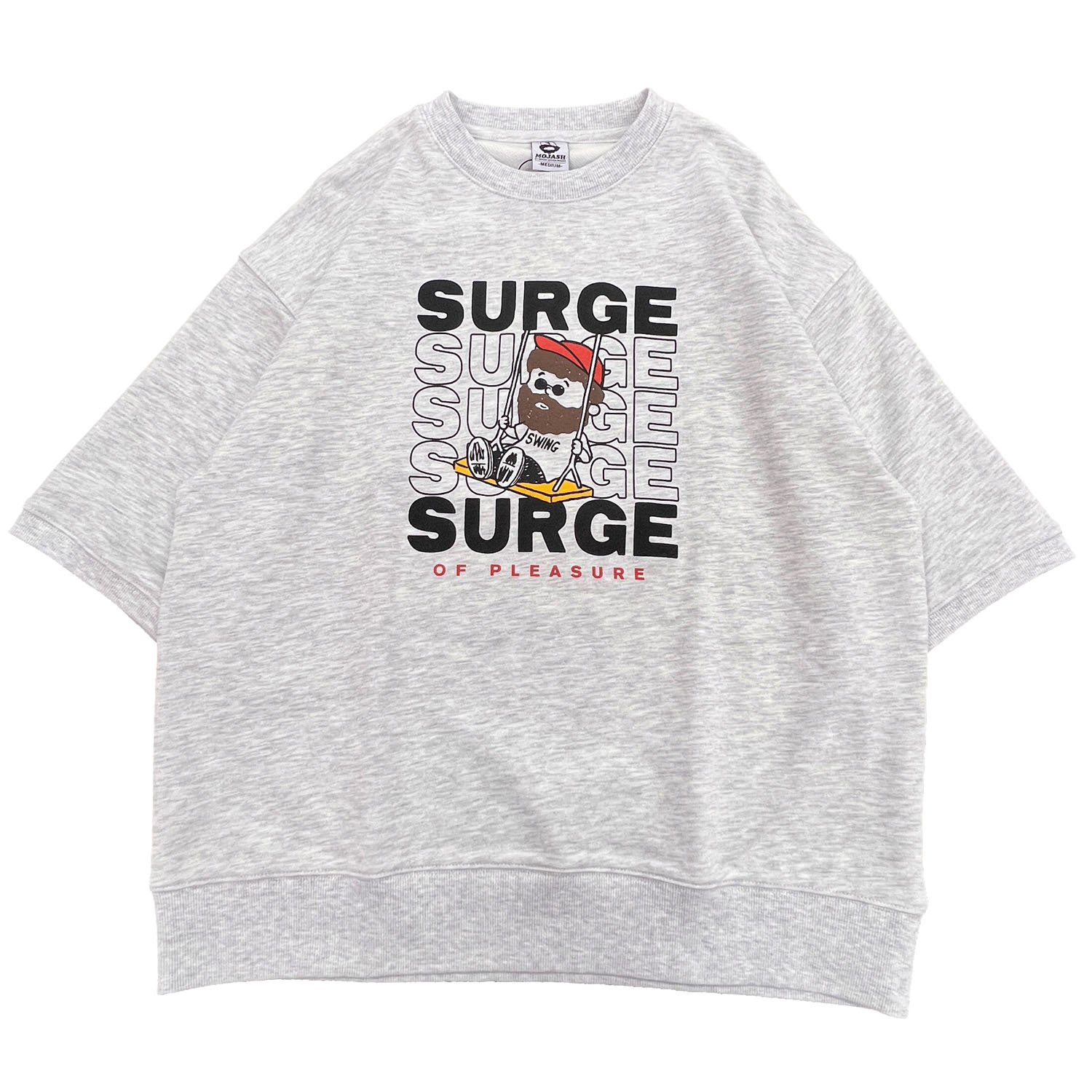 QUASH 捲縮裏毛5分袖スウェットTee - 画像7