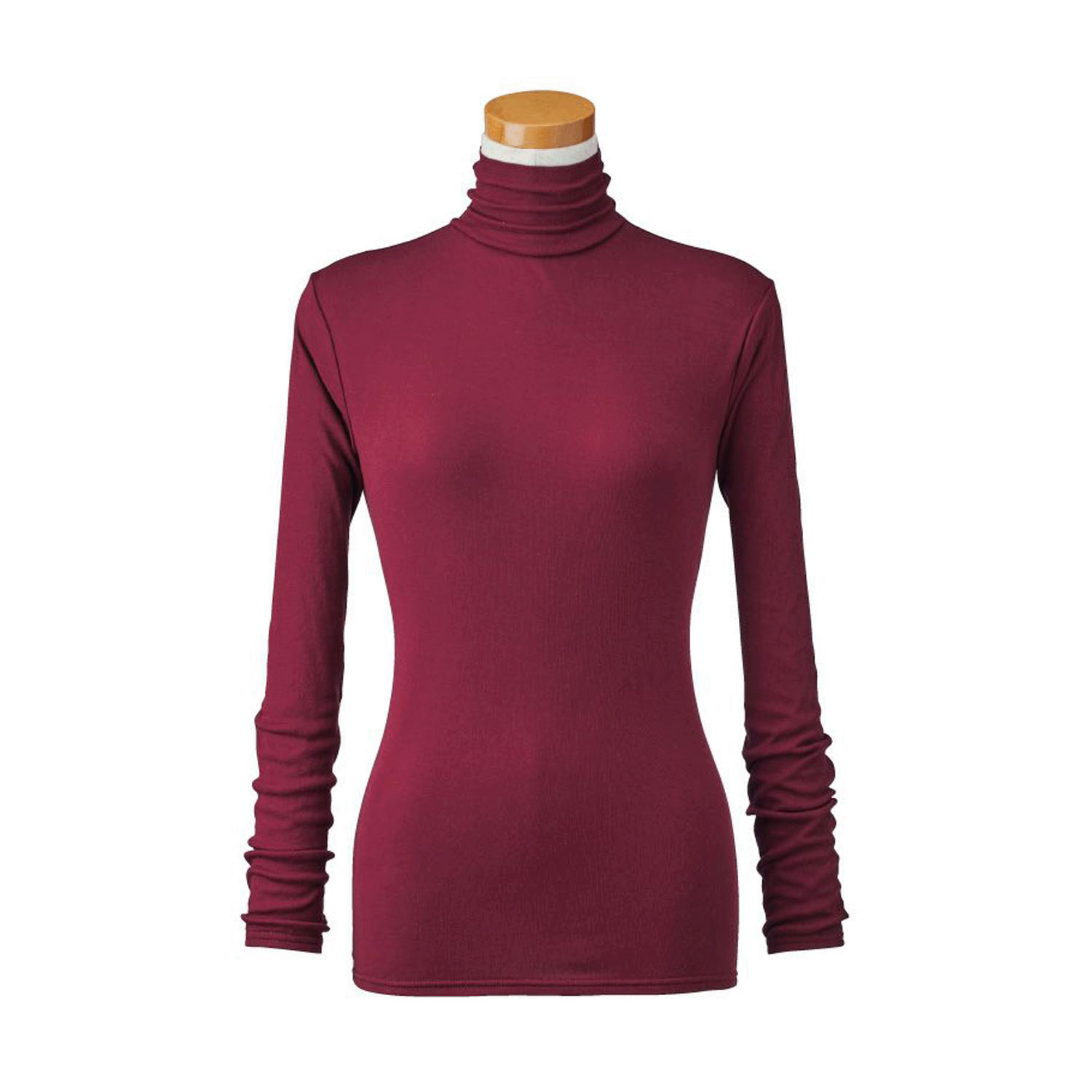 【お取り寄せ】天使の綿シフォン ハイネック長袖 2重袖 - 画像12