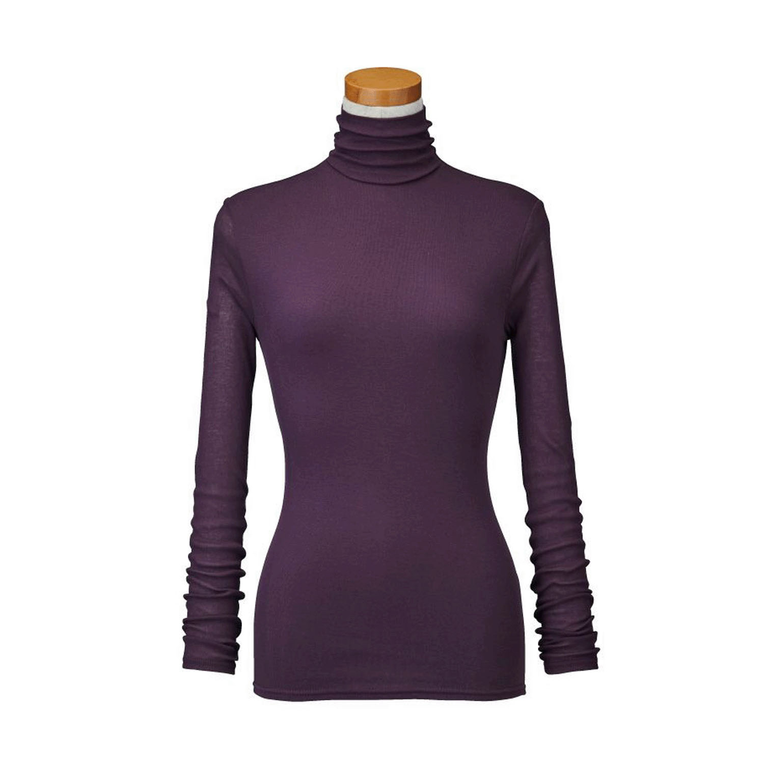 【お取り寄せ】天使の綿シフォン ハイネック長袖 2重袖 - 画像9