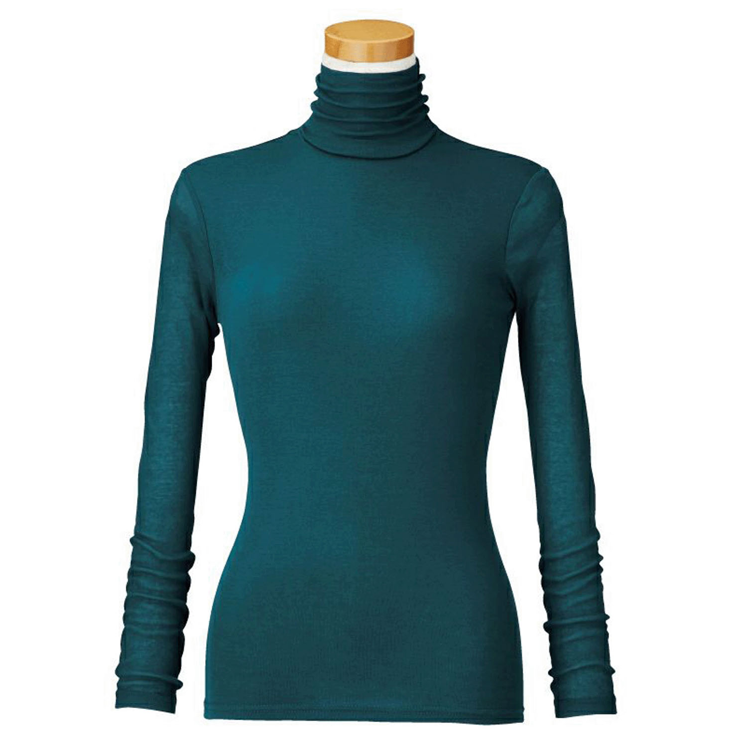 【お取り寄せ】天使の綿シフォン ハイネック長袖1重袖 - 画像11