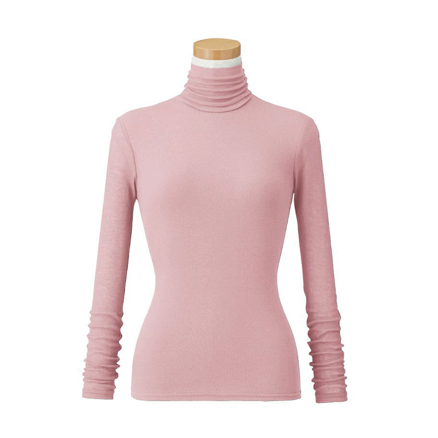 【お取り寄せ】天使の綿シフォン ハイネック長袖1重袖 - 画像24