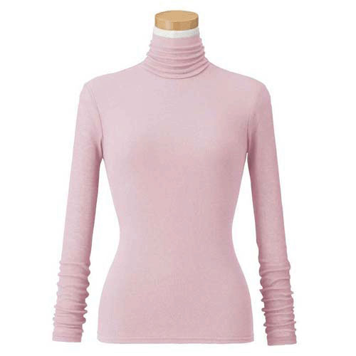 【お取り寄せ】天使の綿シフォン ハイネック長袖1重袖 - 画像10