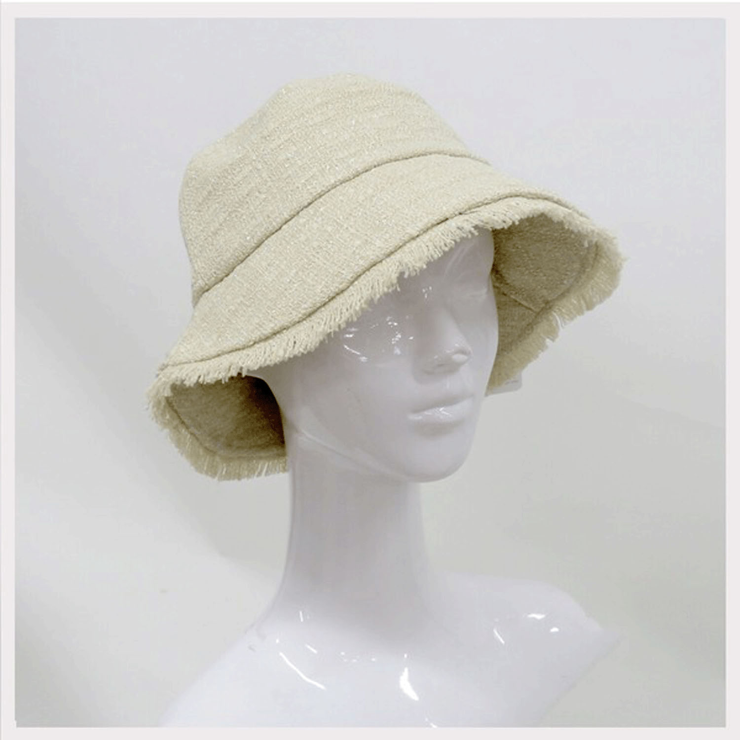 【ブラック次回入荷未定】ツィードバケット - 画像2