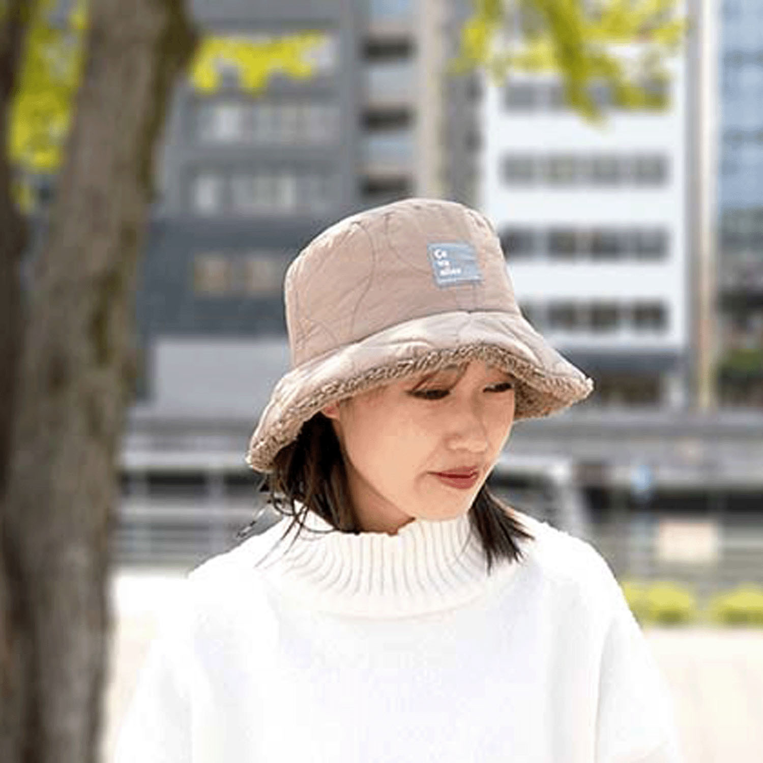 キルティングボアハット - 画像2