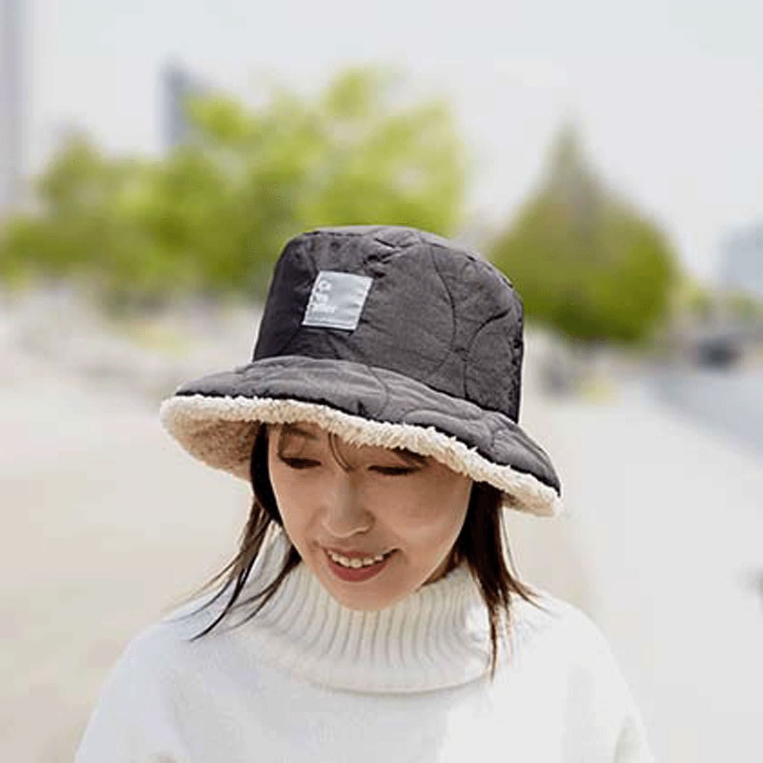 キルティングボアハット - 画像3