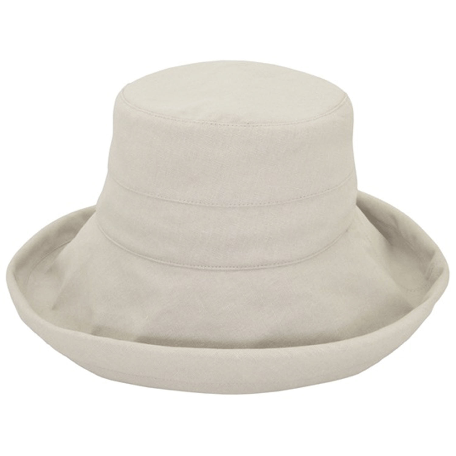 麻混カジュアルハット - 画像1