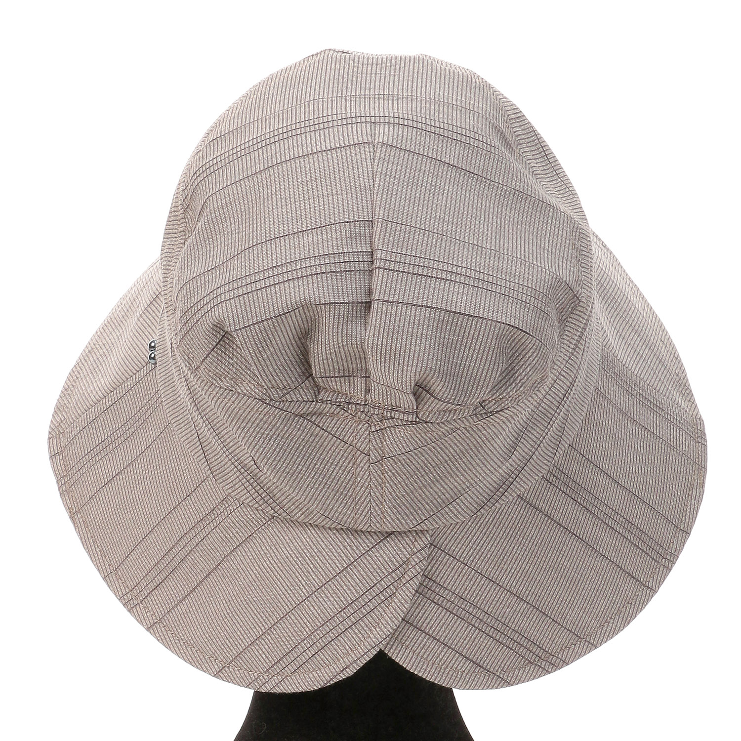 日本製 越前織り後ろ割れダウンハット - 画像6