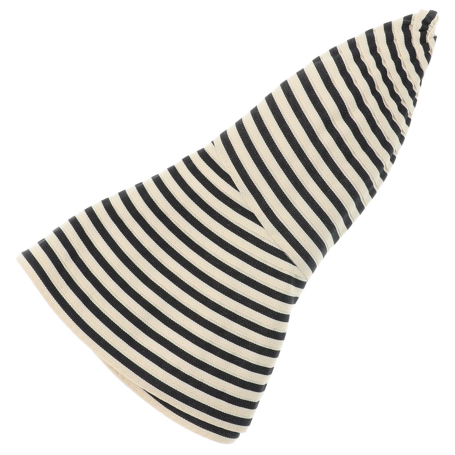 つば広ストライプエメリーハット - 画像4