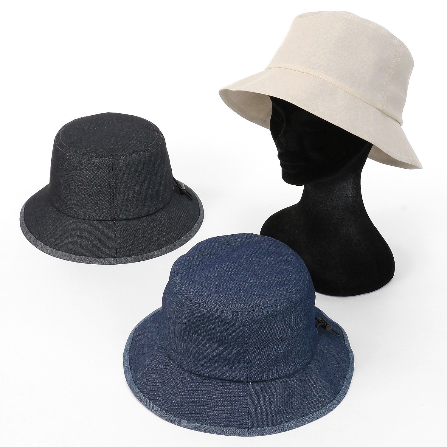 軽量デニムサハリハット