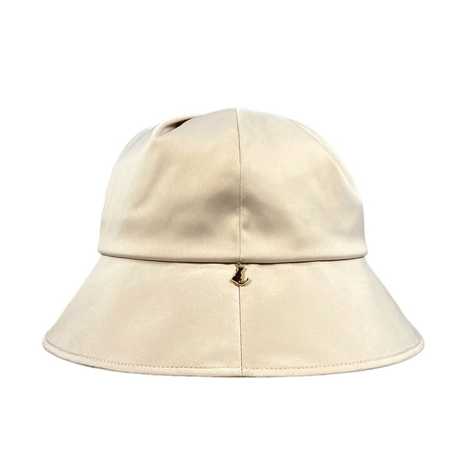 ネコチャーム付きサテンハット - 画像3