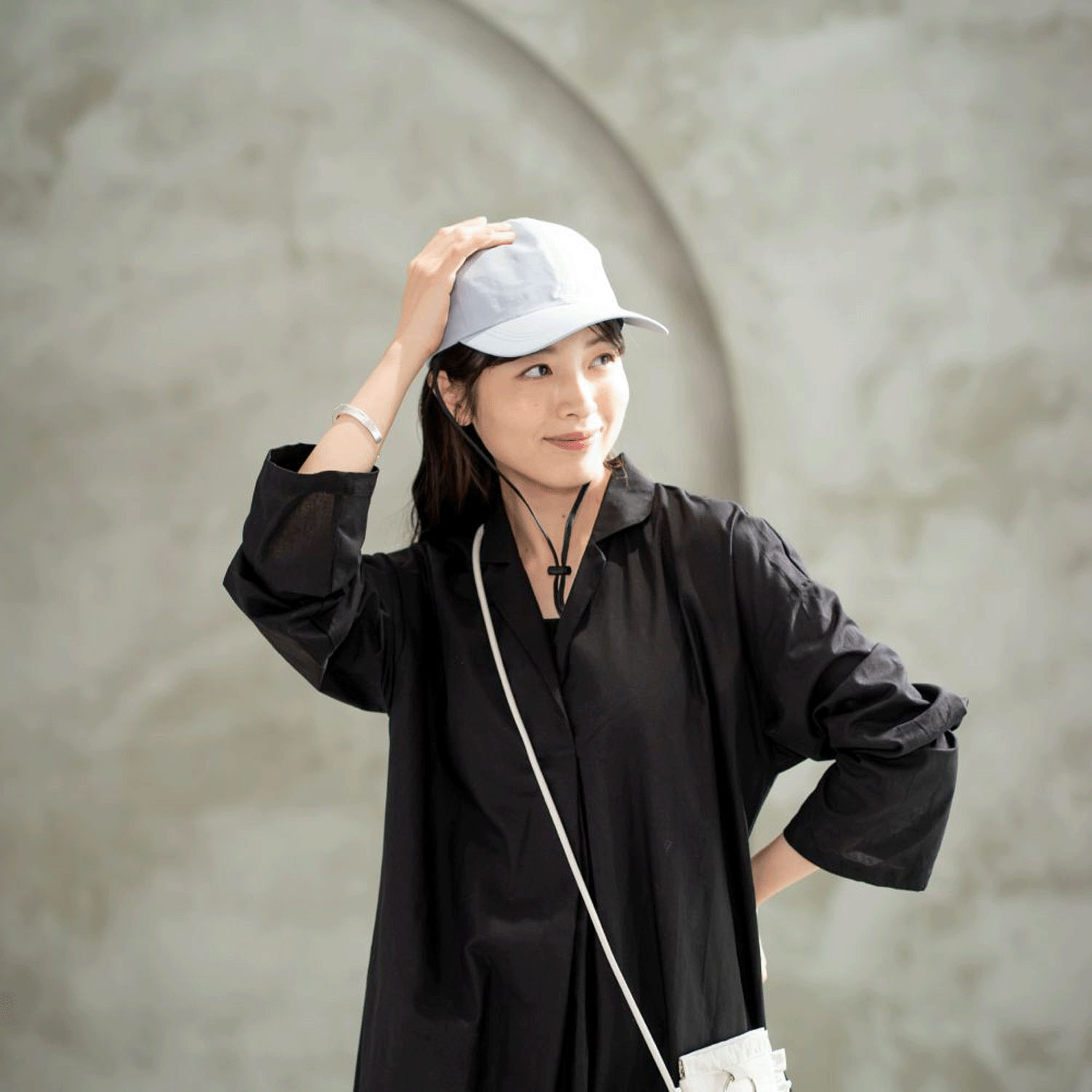 リフレッシュカラーの軽やかナイロンキャップ - 画像2