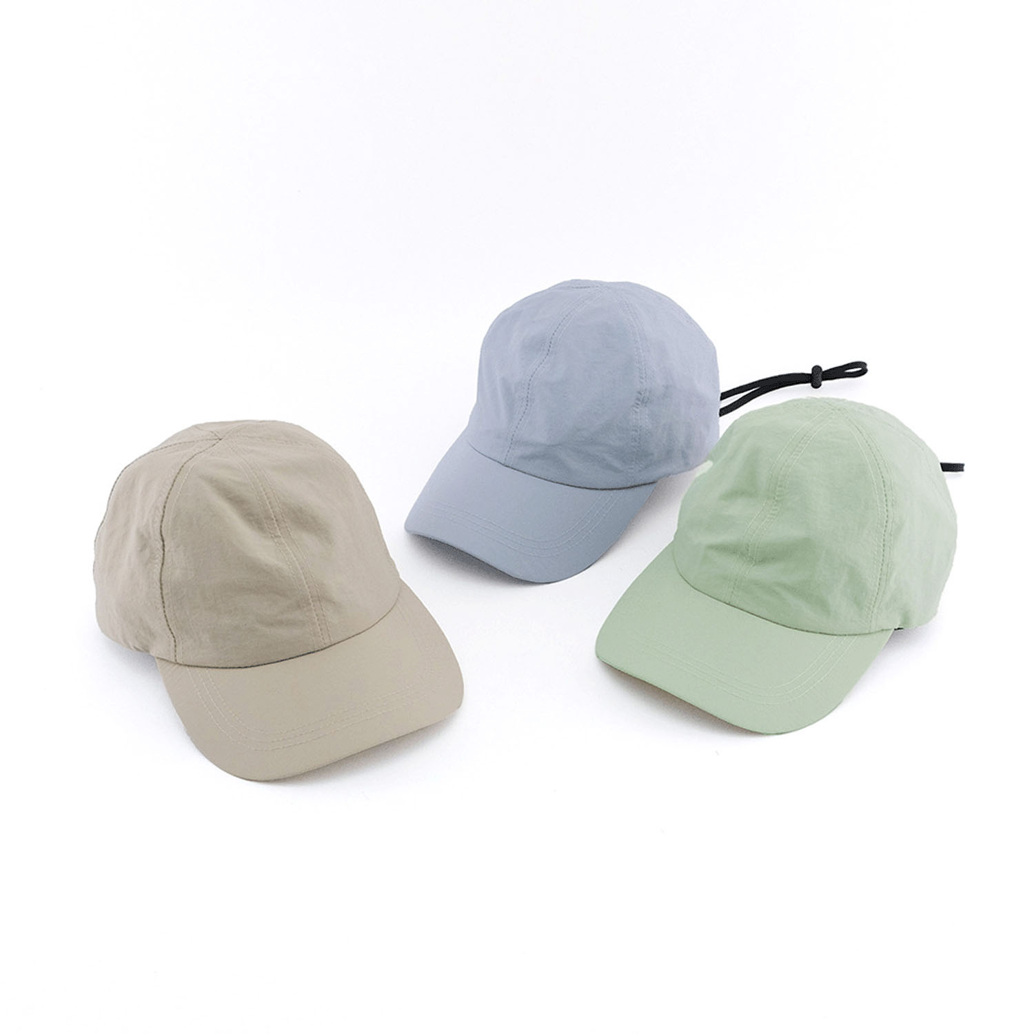 リフレッシュカラーの軽やかナイロンキャップ - 画像4