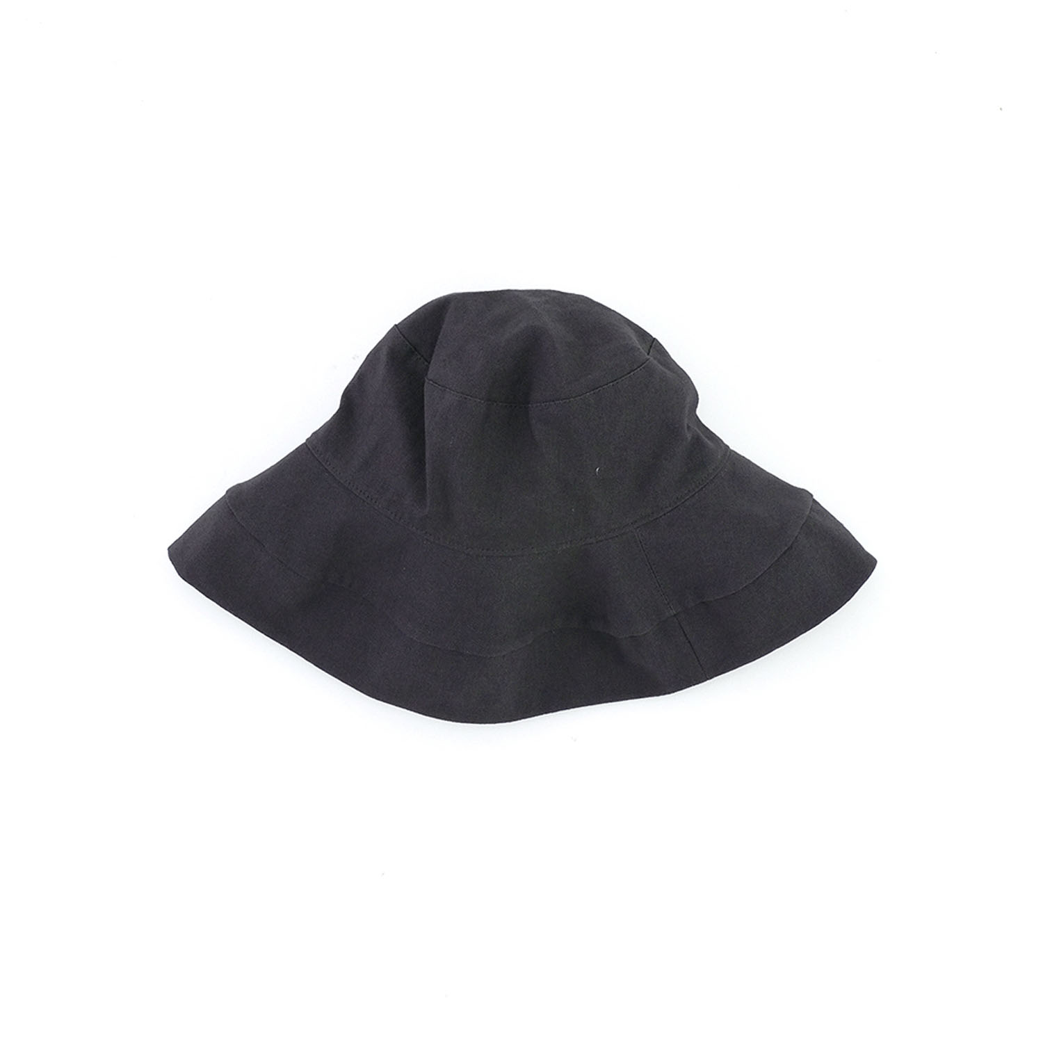 折りたためて洗える リネン ストールハット - 画像4