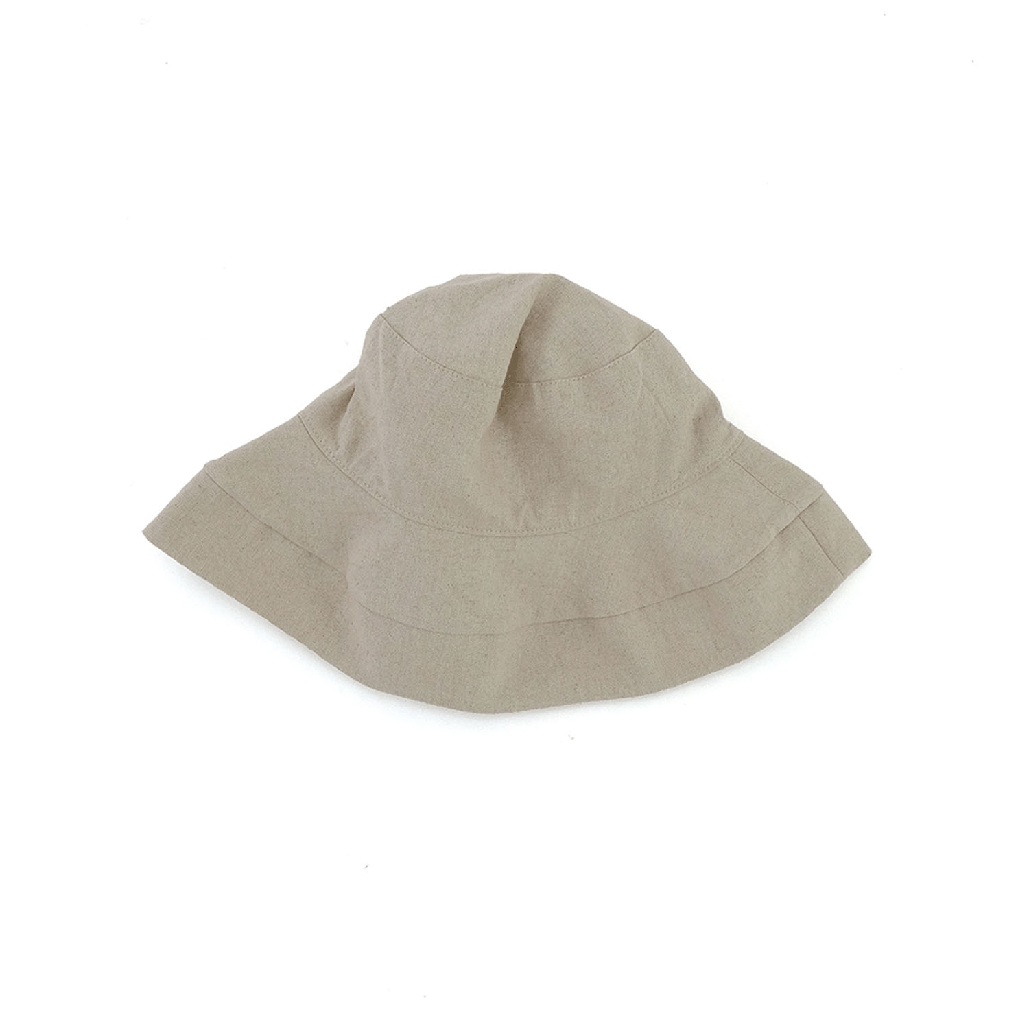 折りたためて洗える リネン ストールハット - 画像8