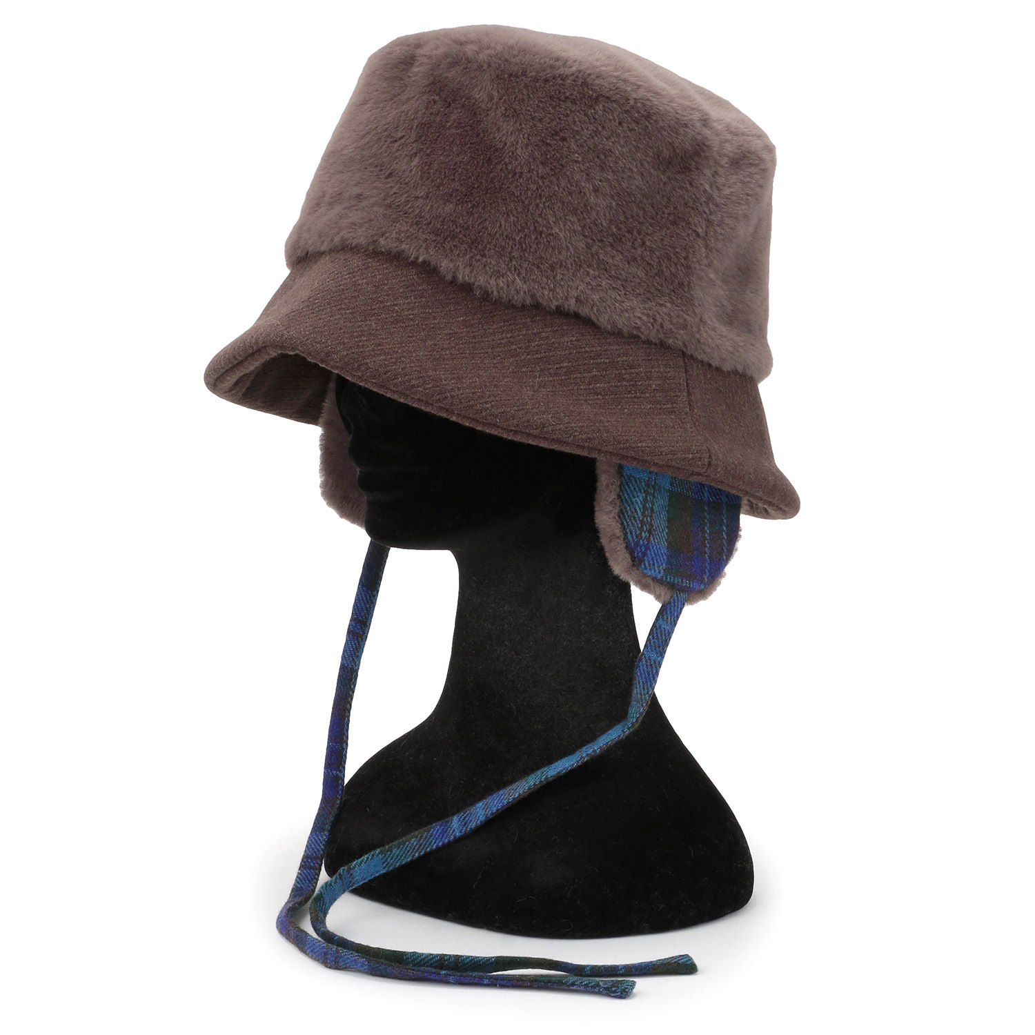 イヤマフバケットハット