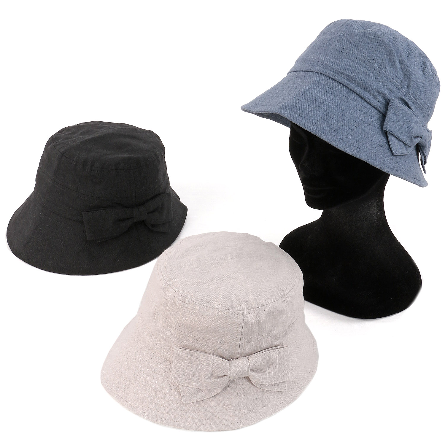 麻混リボンブルトン - 画像1