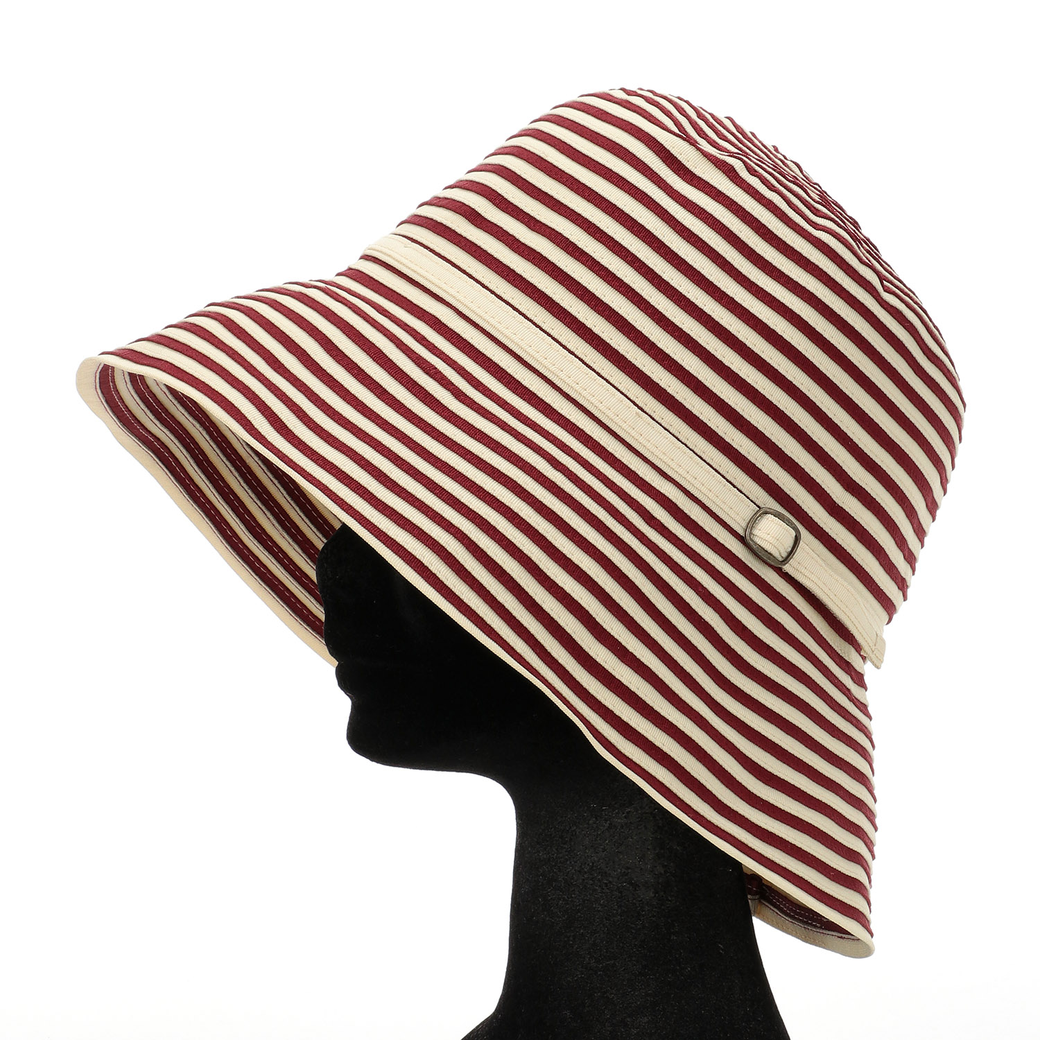 バイカラーボーダーブレードハット - 画像4