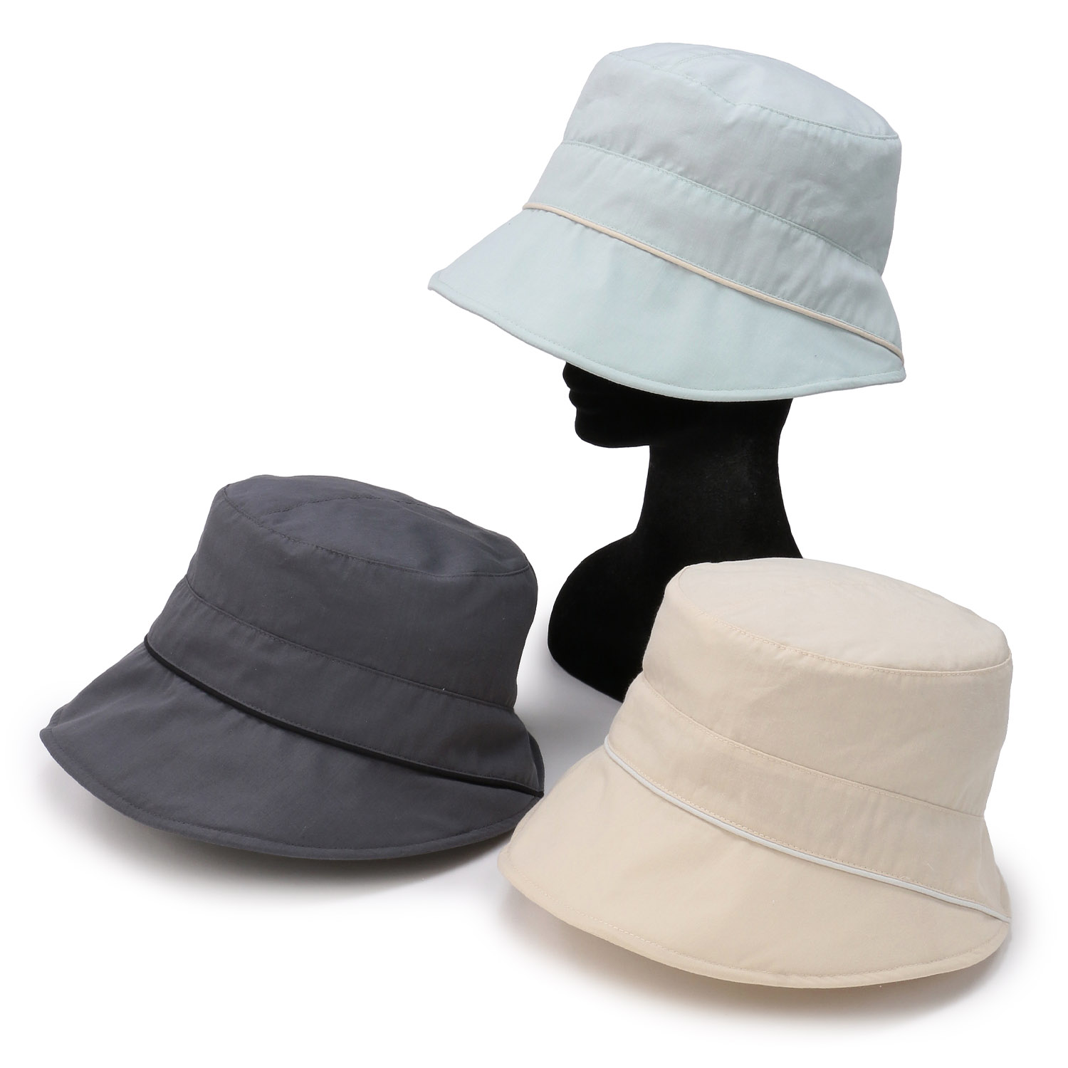 花粉対策切替ハット