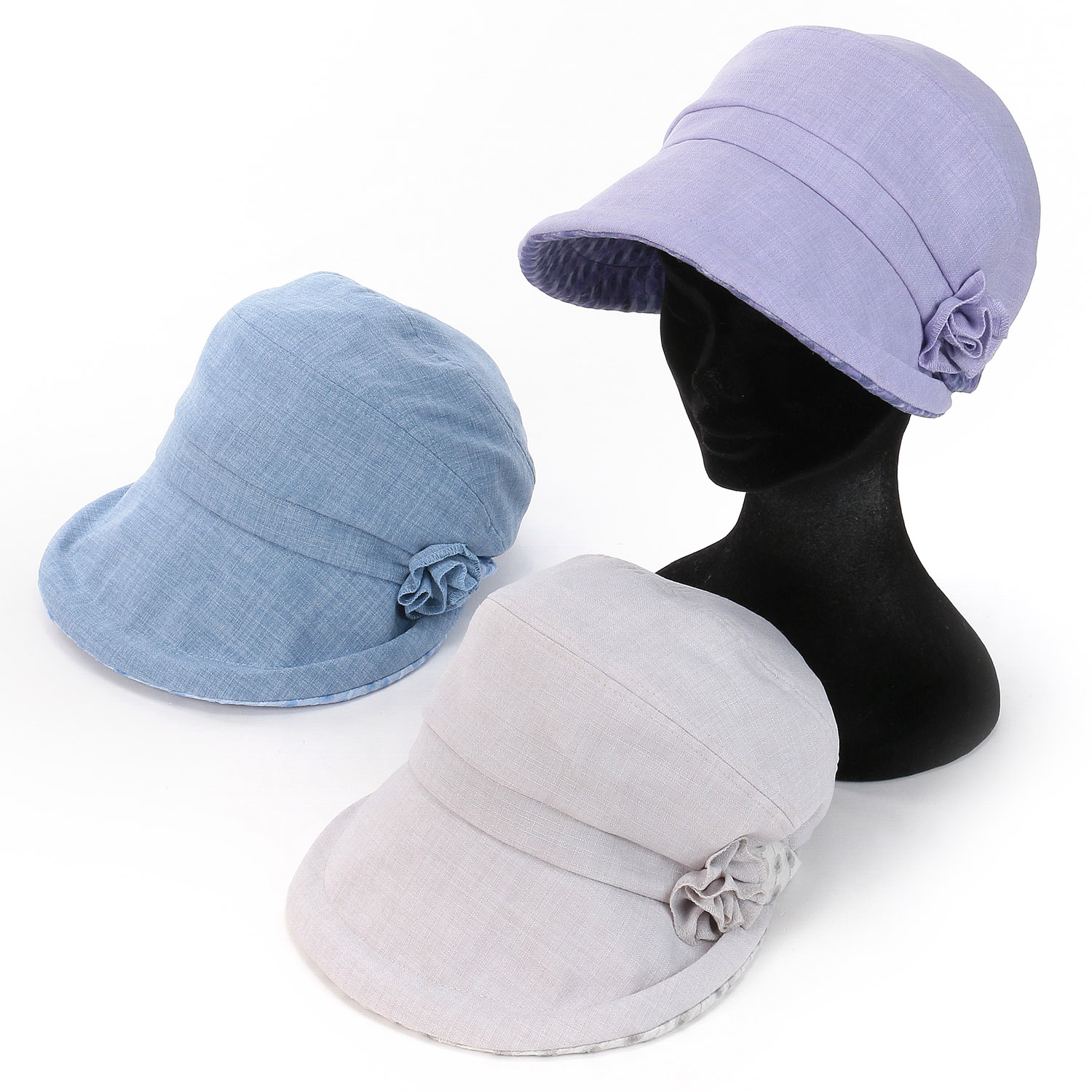 異素材切替花付きジョッキー