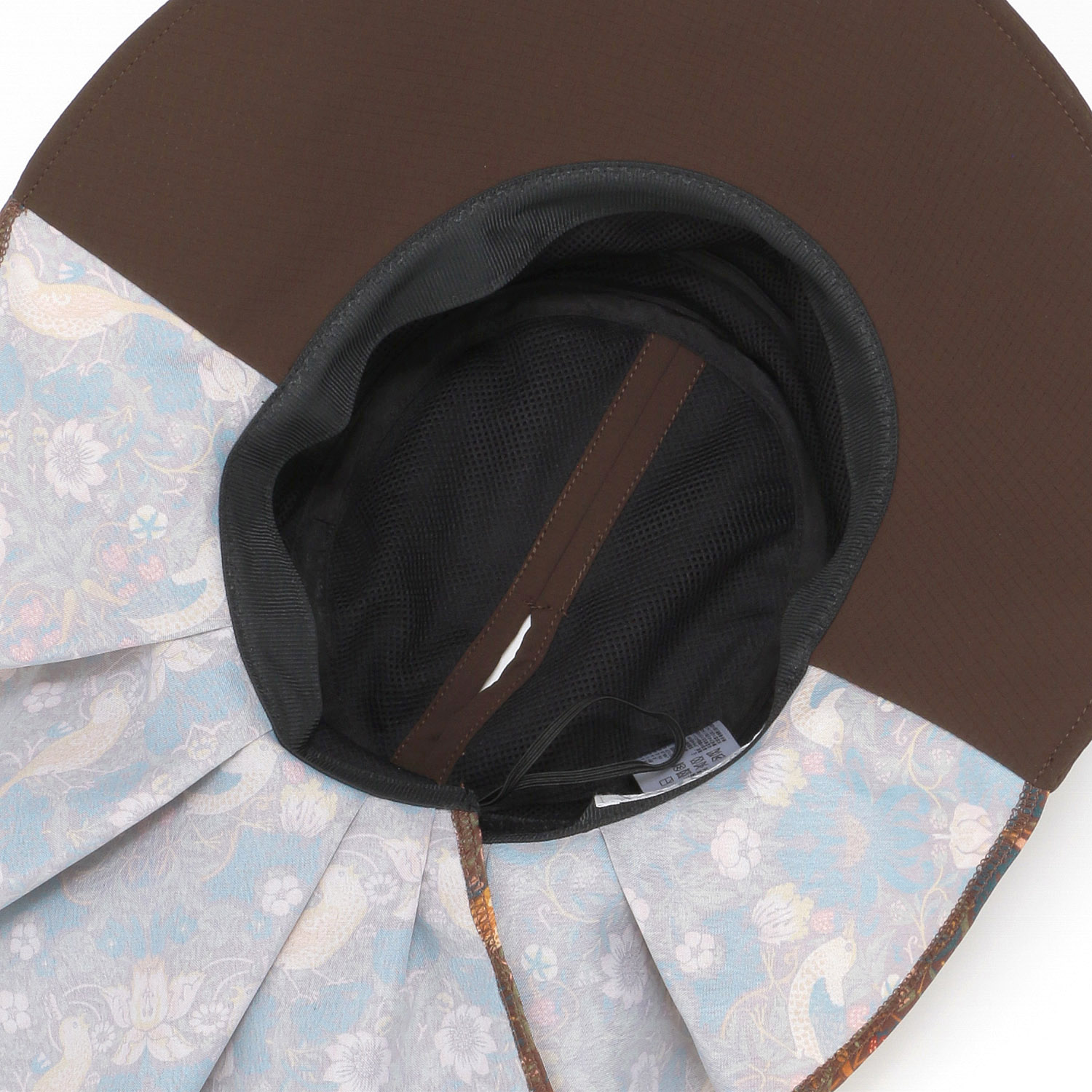 ウィリアムモリス いちご美人 襟足後ろ割れハット - 画像3