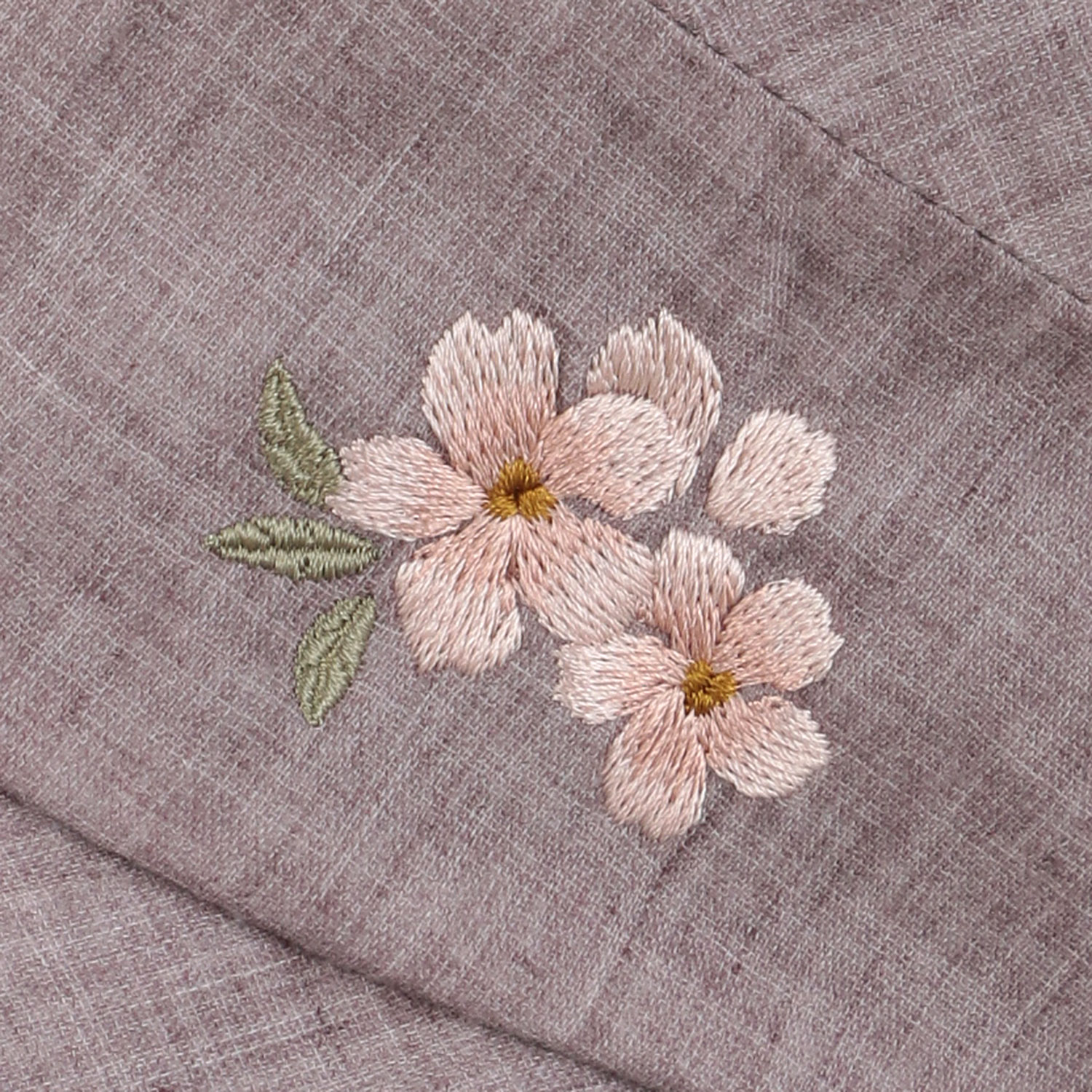 宇野千代 シャンブレーガーゼ膨れつばエミリーダウンハット - 画像6