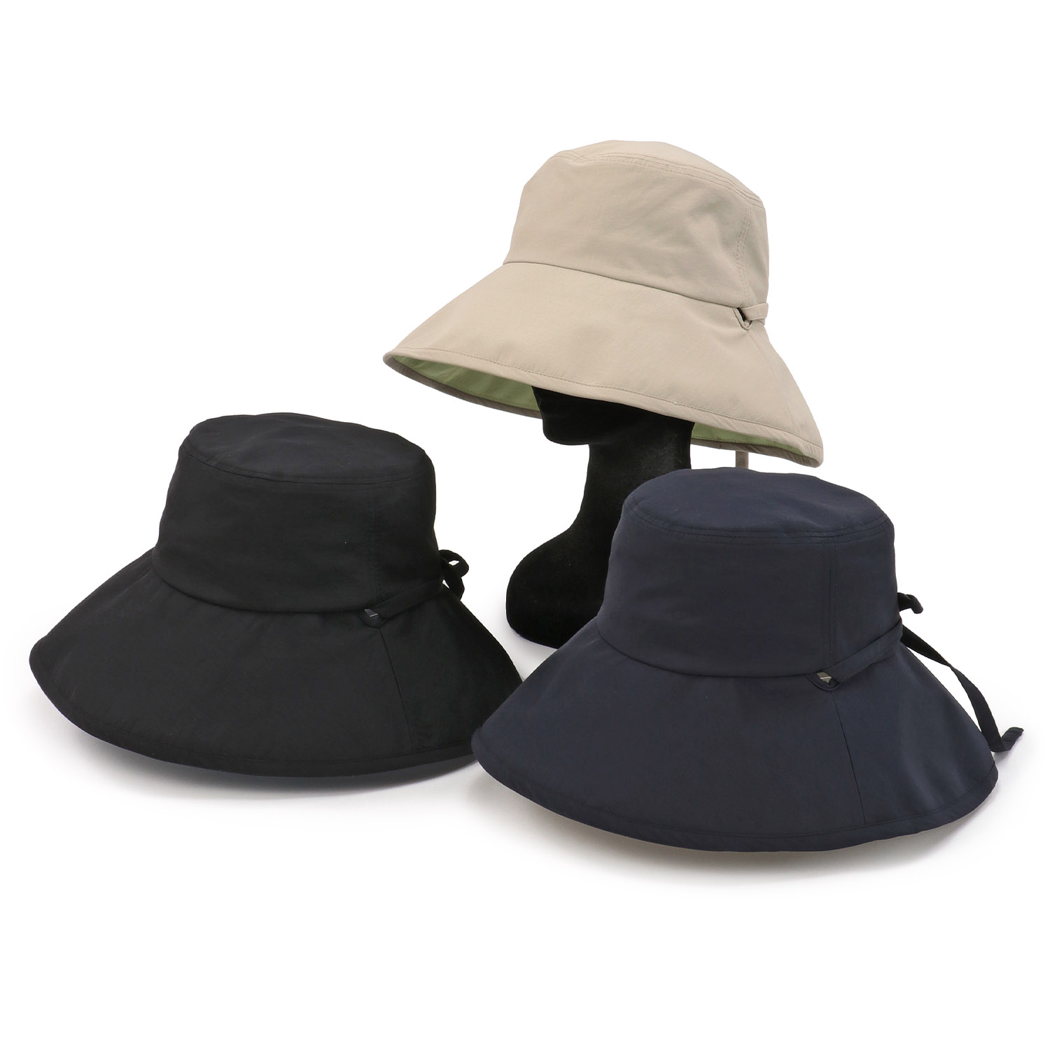 撥水美肌ダウンハット