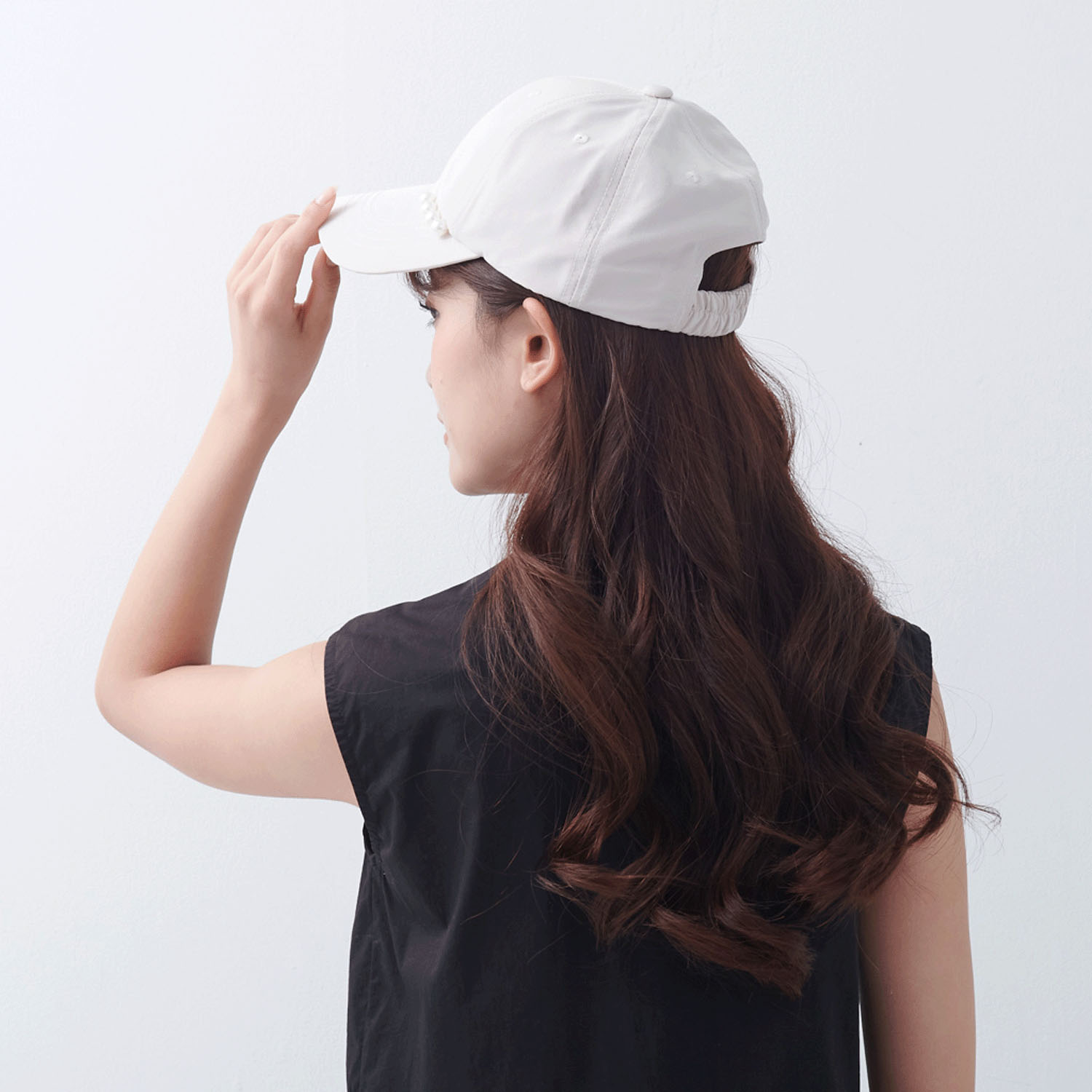 pink torick 完全遮光撥水パールキャップ - 画像5