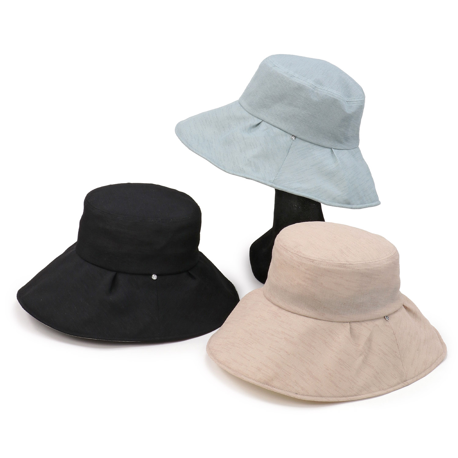 つば広ふわかるキャペリン