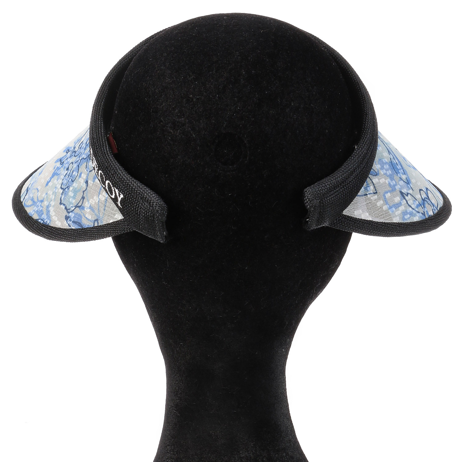 線画フラワークリップバイザー - 画像5