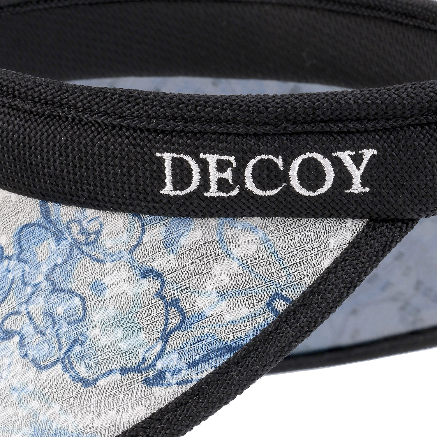 線画フラワークリップバイザー - 画像6