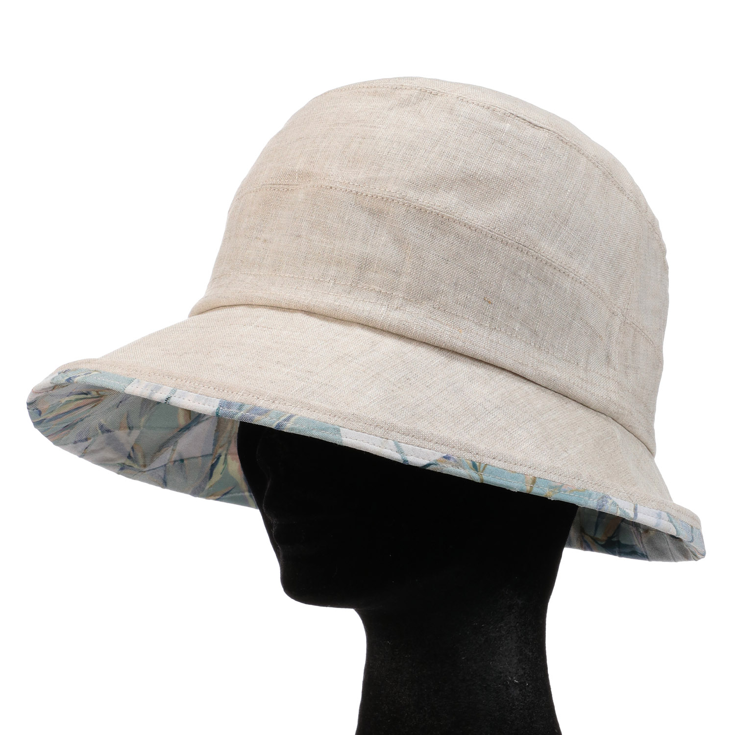 リネンふくれハット - 画像3