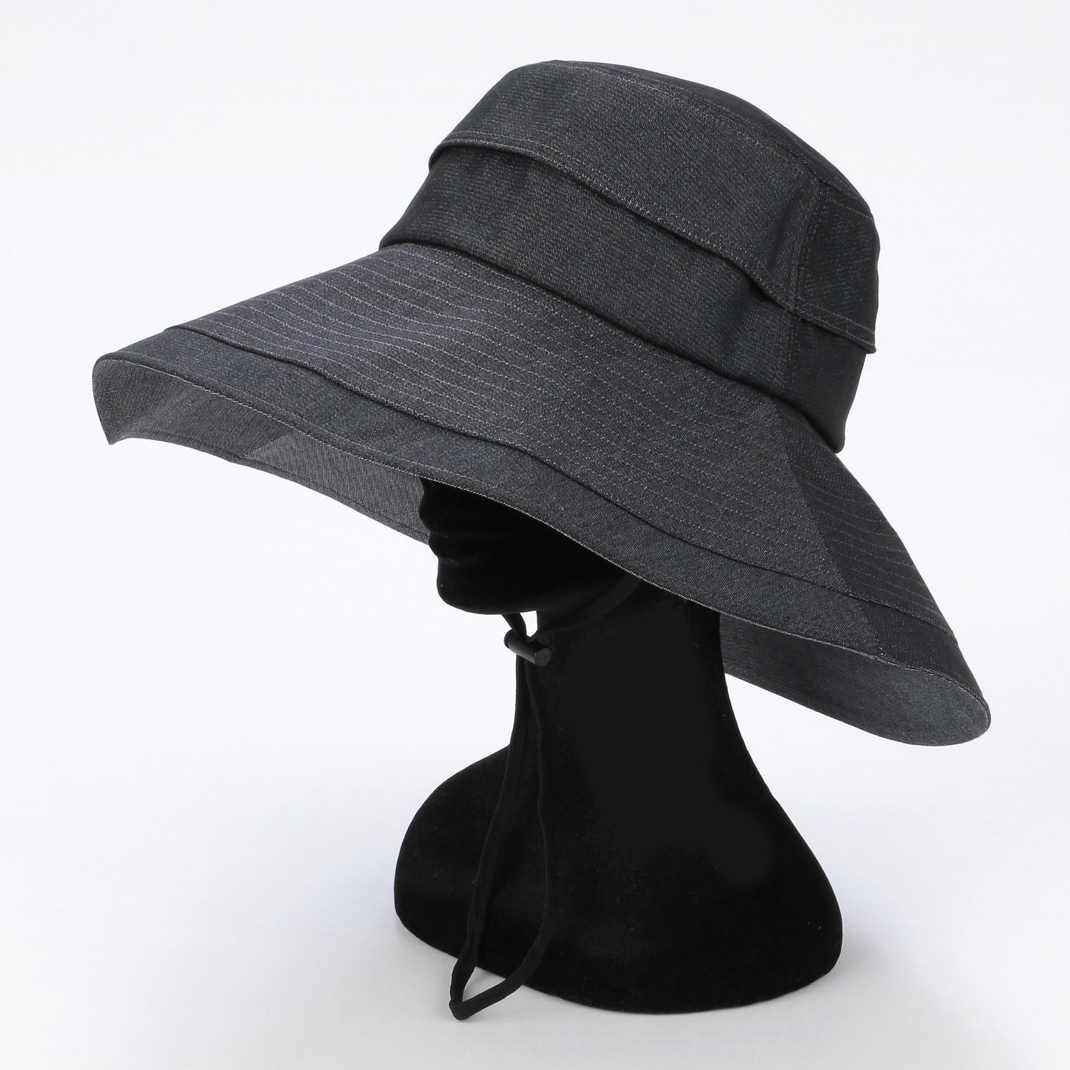 ベンチレーションデニムパラソルハット - 画像2