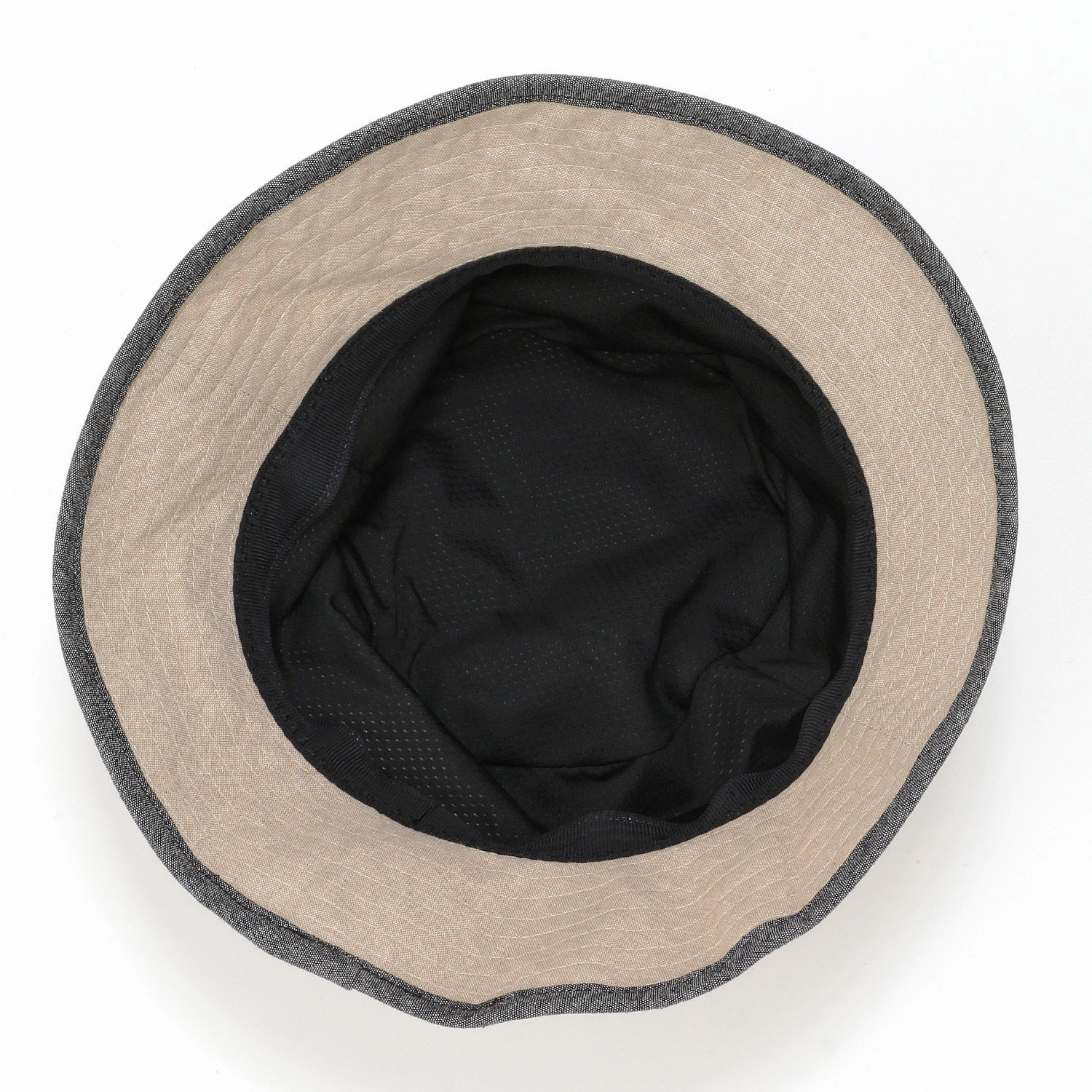 リネン混ナチュラルバケットハット - 画像3